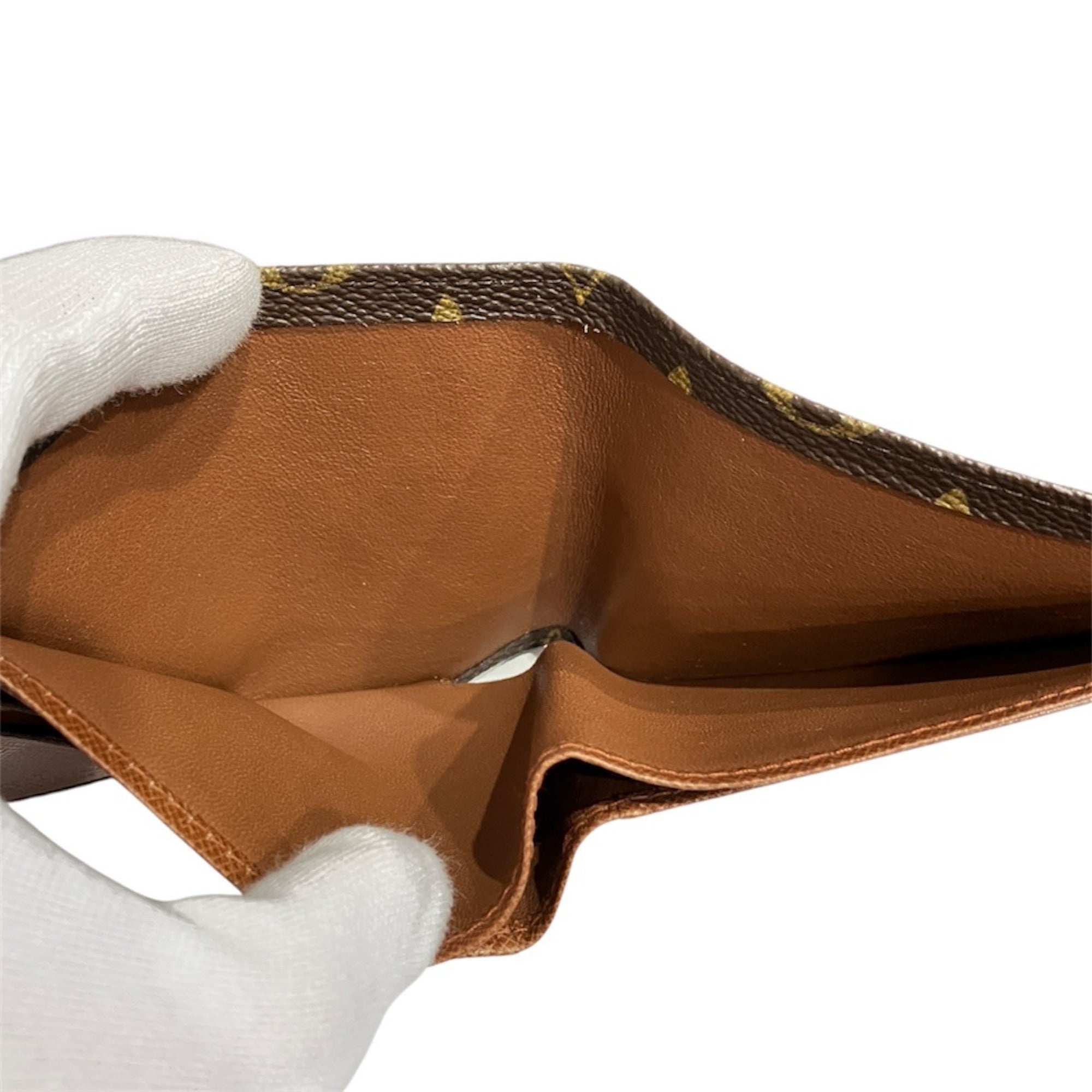Louis Vuitton Brown Pvc Wallet (Bi-Fold) (Pre-Owned)