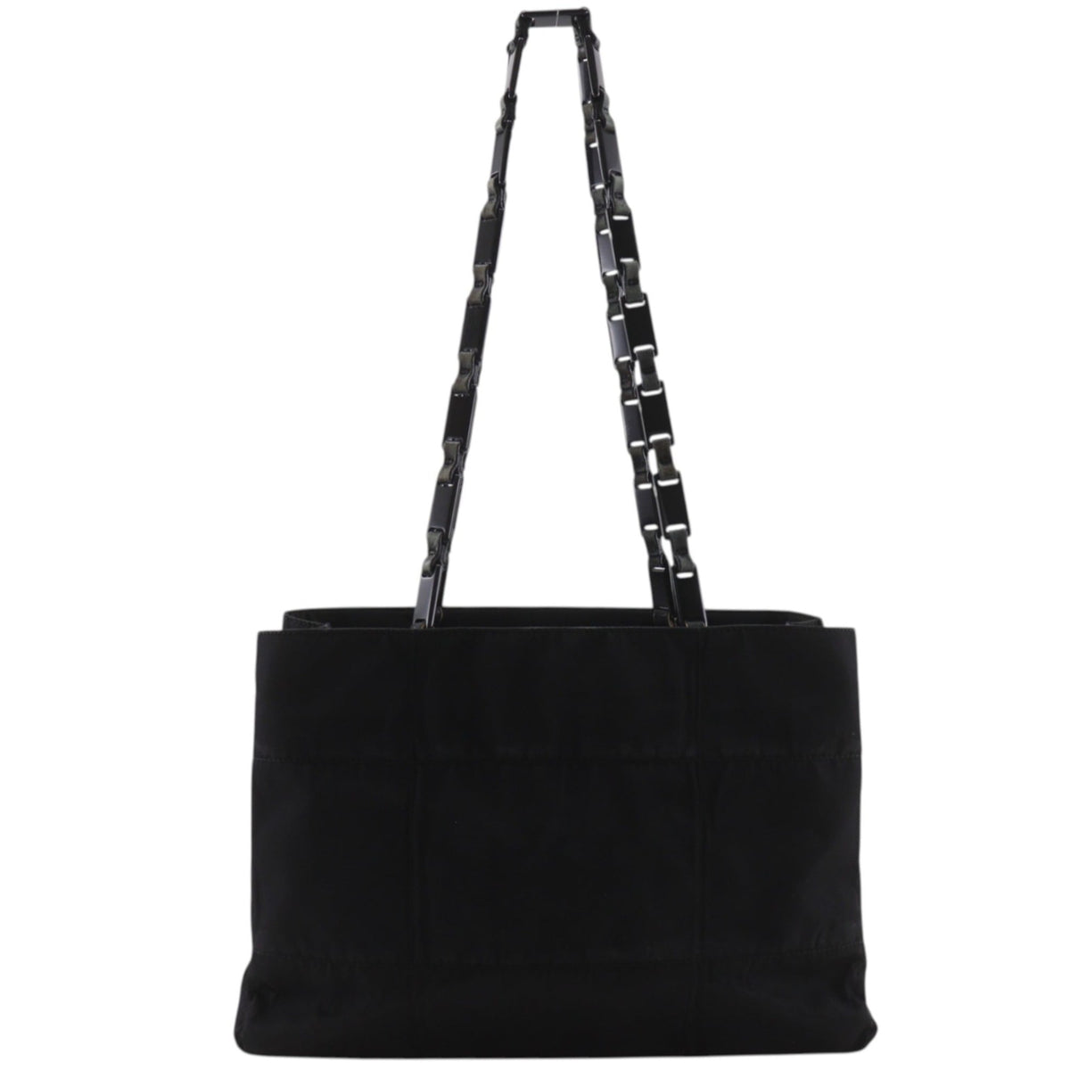 Prada Black Nero Nylon Tote Bag (Pre-Owned)