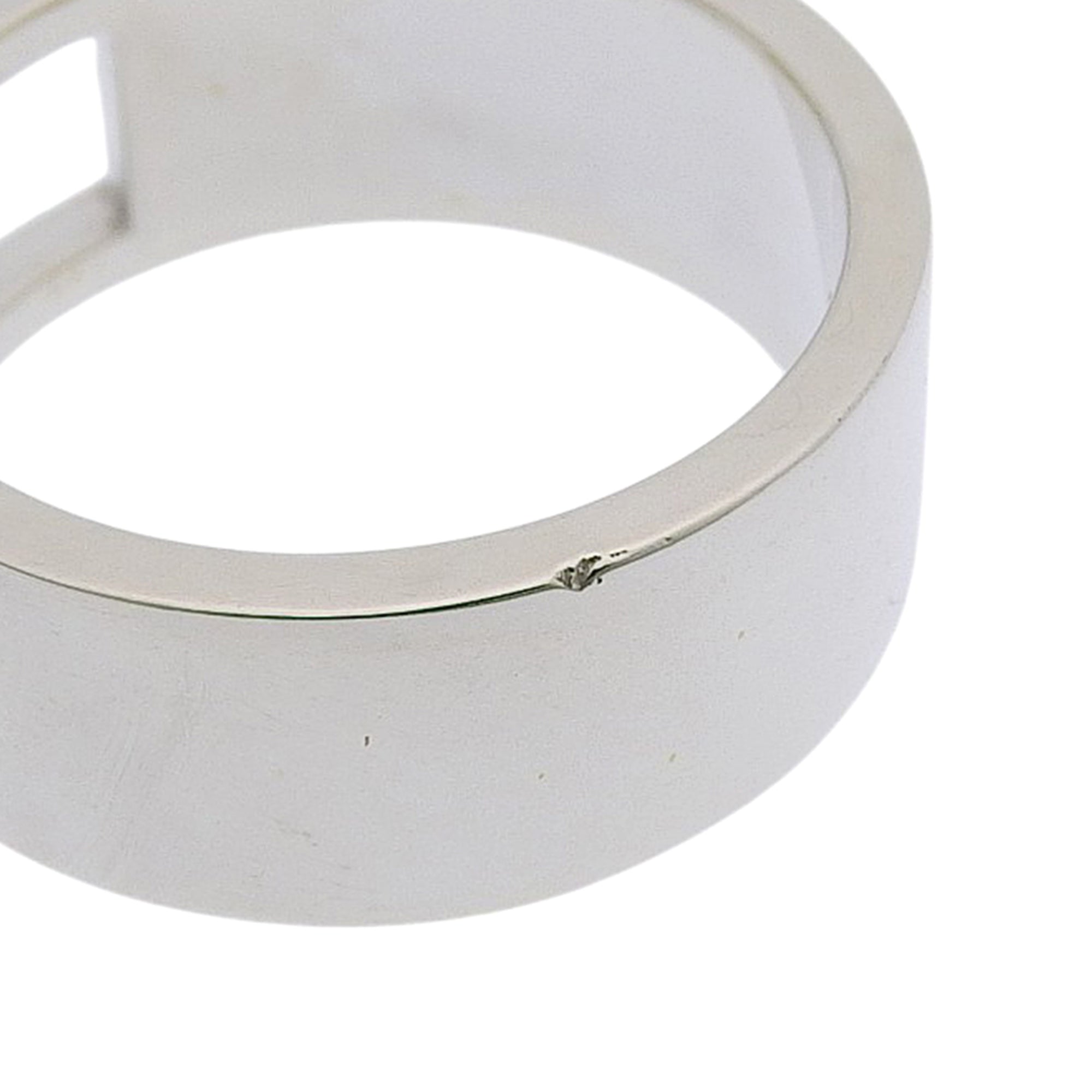 Gucci Silver 925 Band Ring (Pre-Owned)