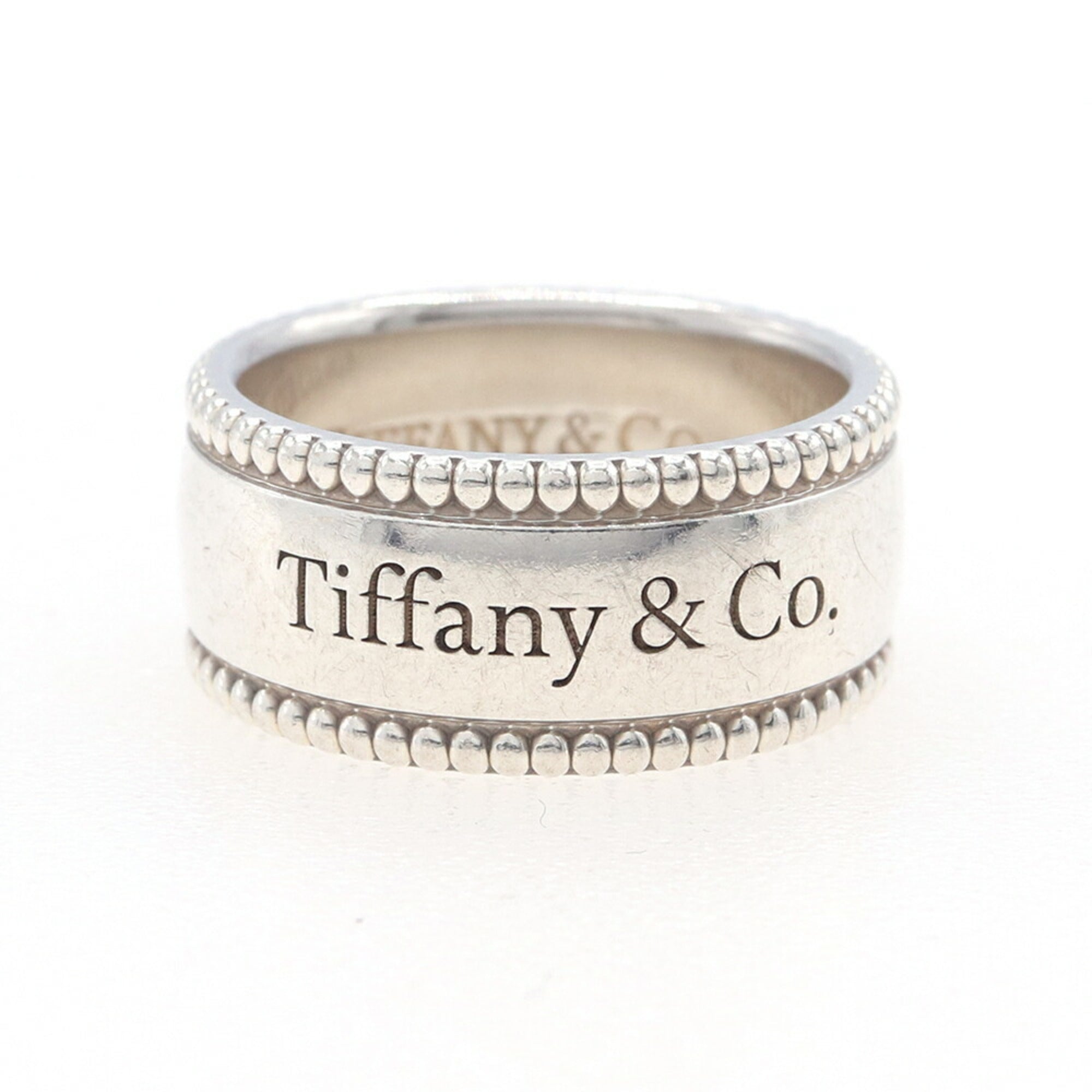 Tiffany Silver Sterling Silver 925 Band Ring (Pre-Owned)