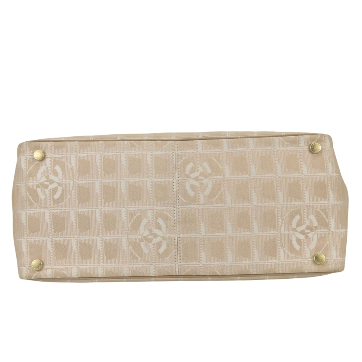 Chanel New Travel Line Beige New Travel Line Tote Bag (Pre-Owned)