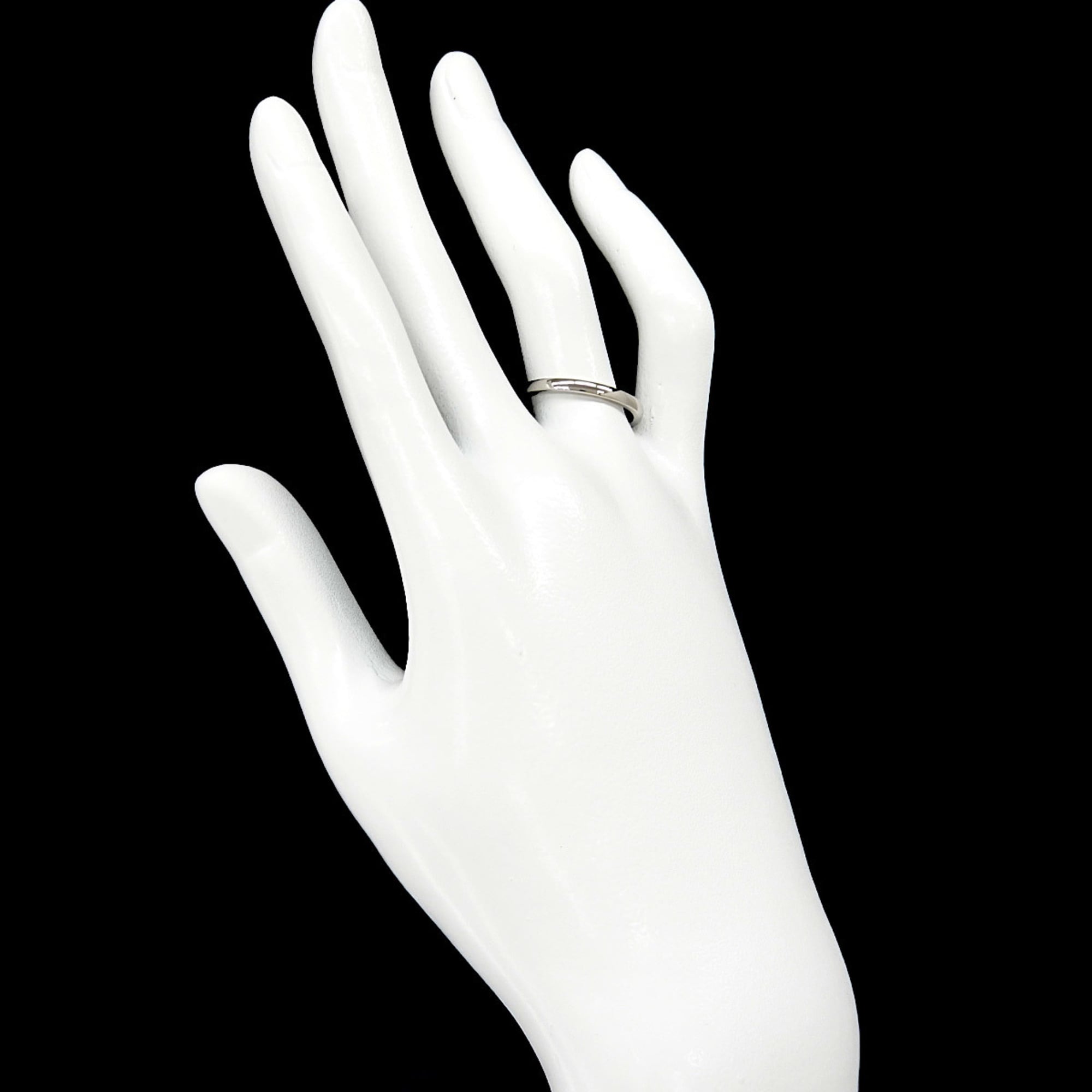 Cartier Platinum 950 Band Ring (Pre-Owned)