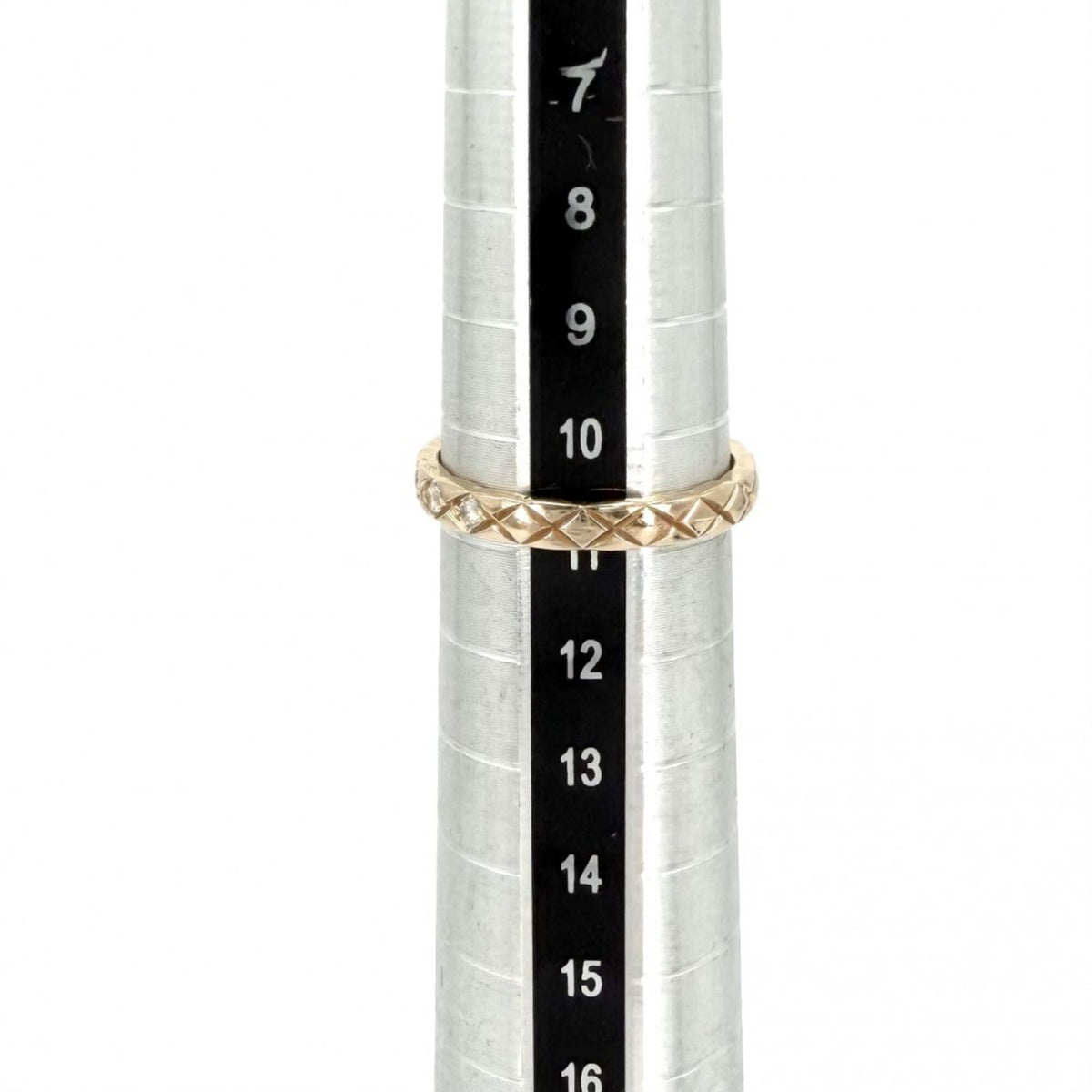 Chanel Pink Gold (18K) Band Ring (Pre-Owned)