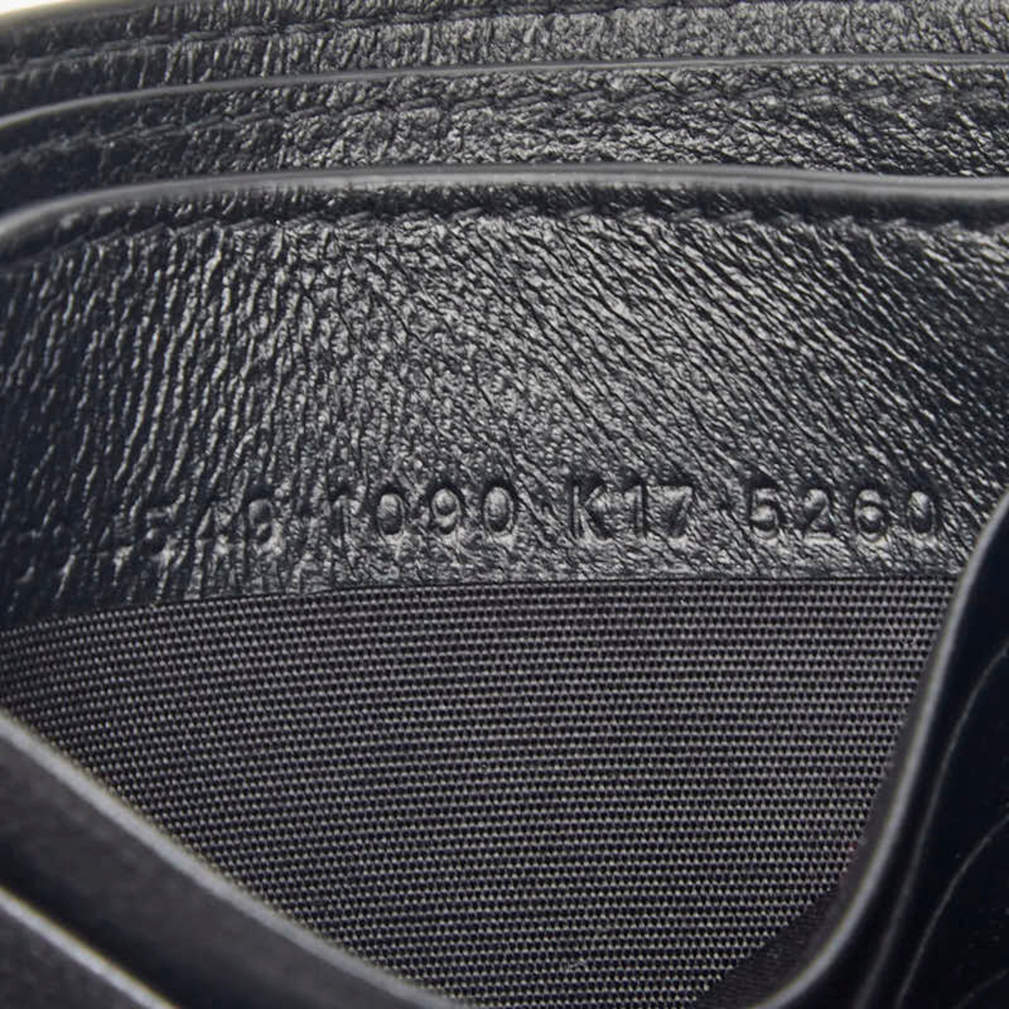 Balenciaga Black Leather Wallet (Bi-Fold) (Pre-Owned)