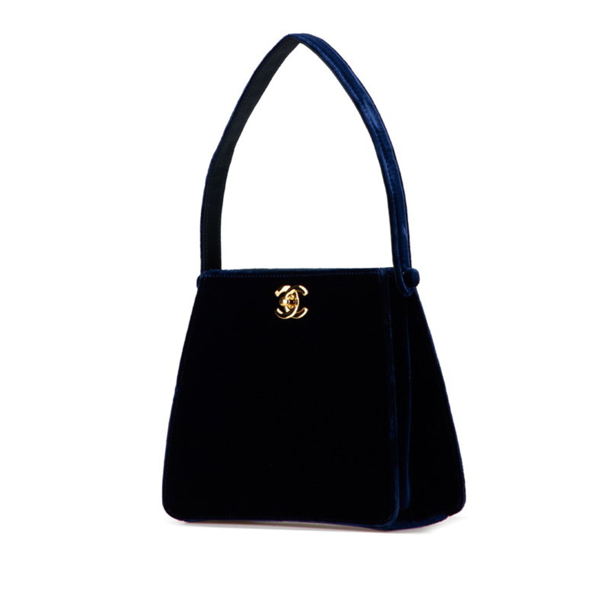 Chanel Navy Handbag (Pre-Owned)