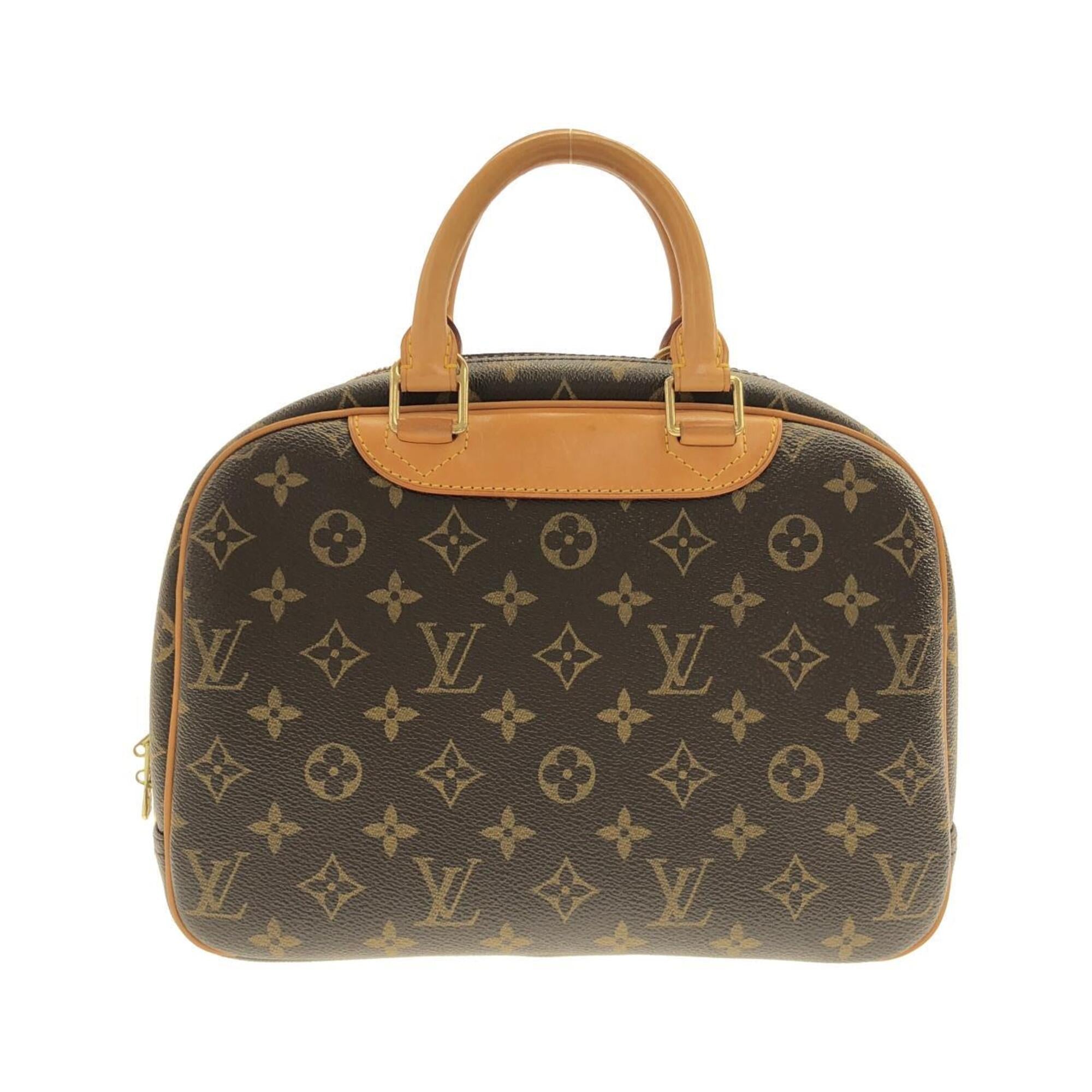 Louis Vuitton Marron Coated Canvas Handbag (Pre-Owned)