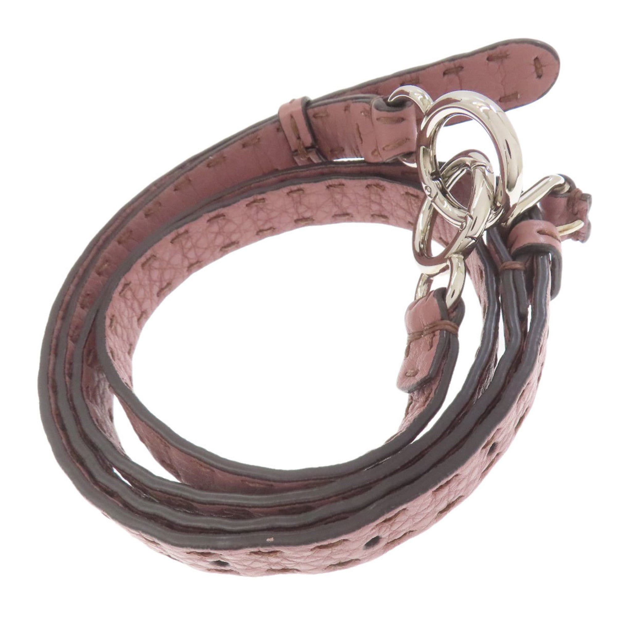 Fendi Pink Leather Handbag (Pre-Owned)