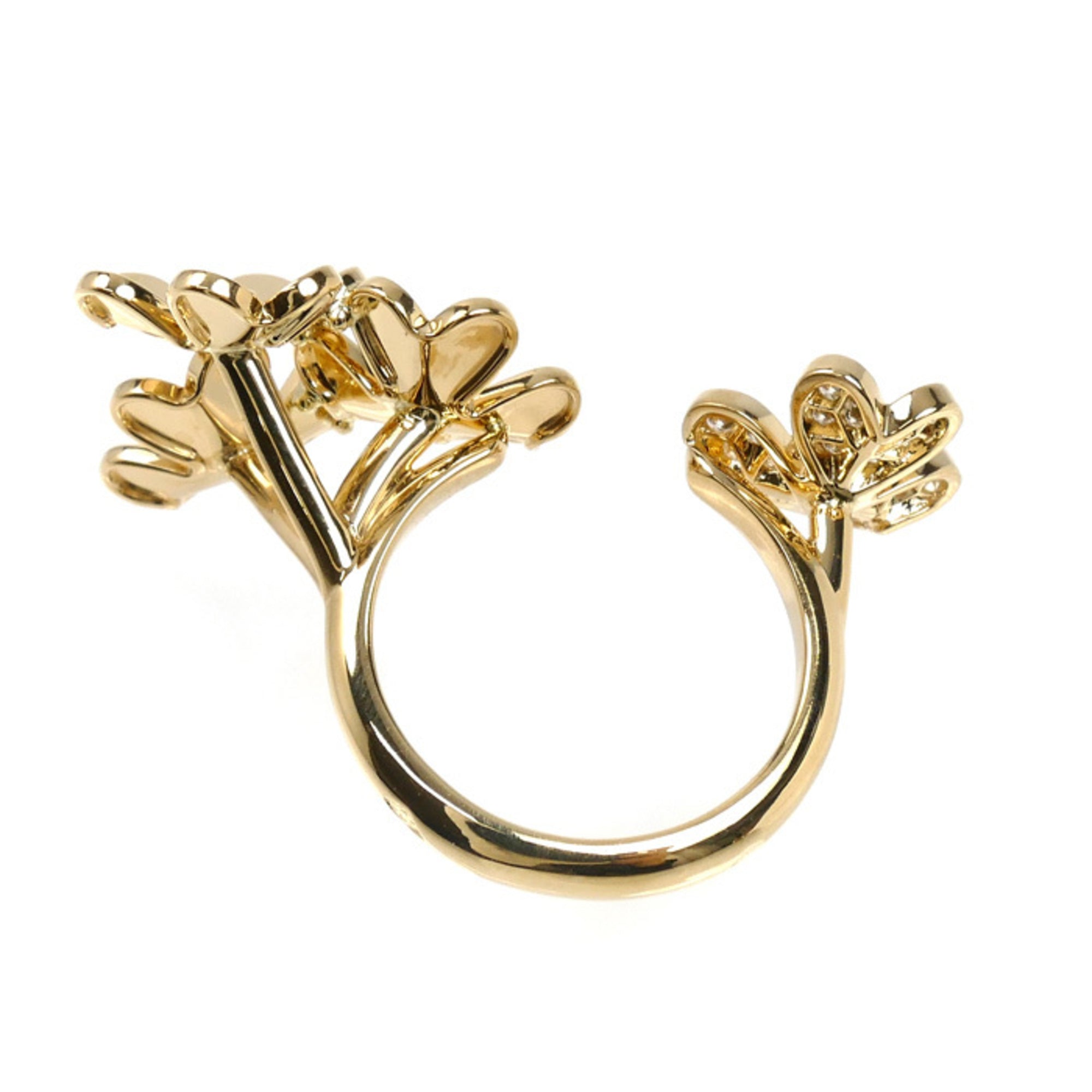 Van Cleef & Arpels Yellow Gold (18K) Band Ring (Pre-Owned)