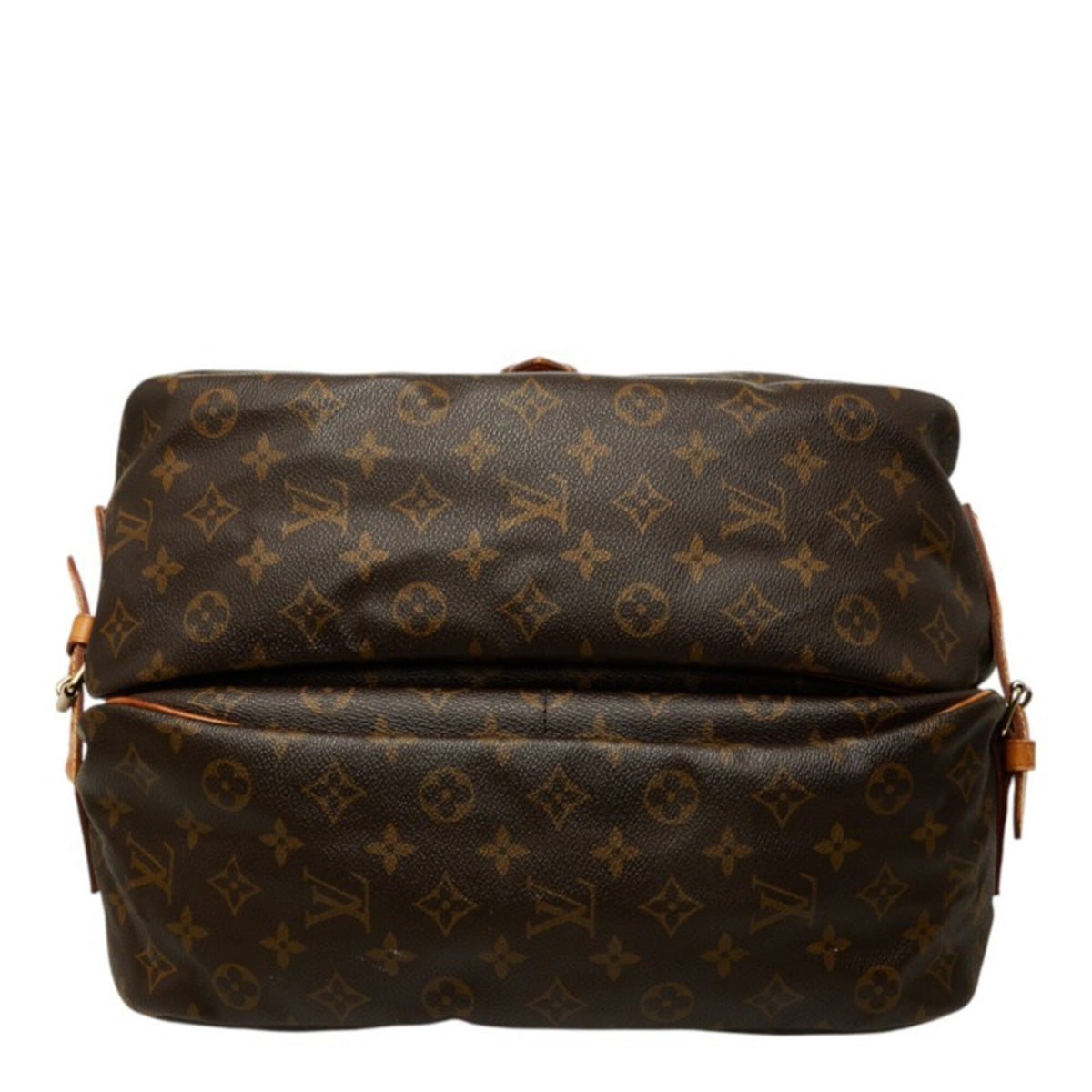 Louis Vuitton Monogram Brown Pvc Leather Shoulder Bag (Pre-Owned)