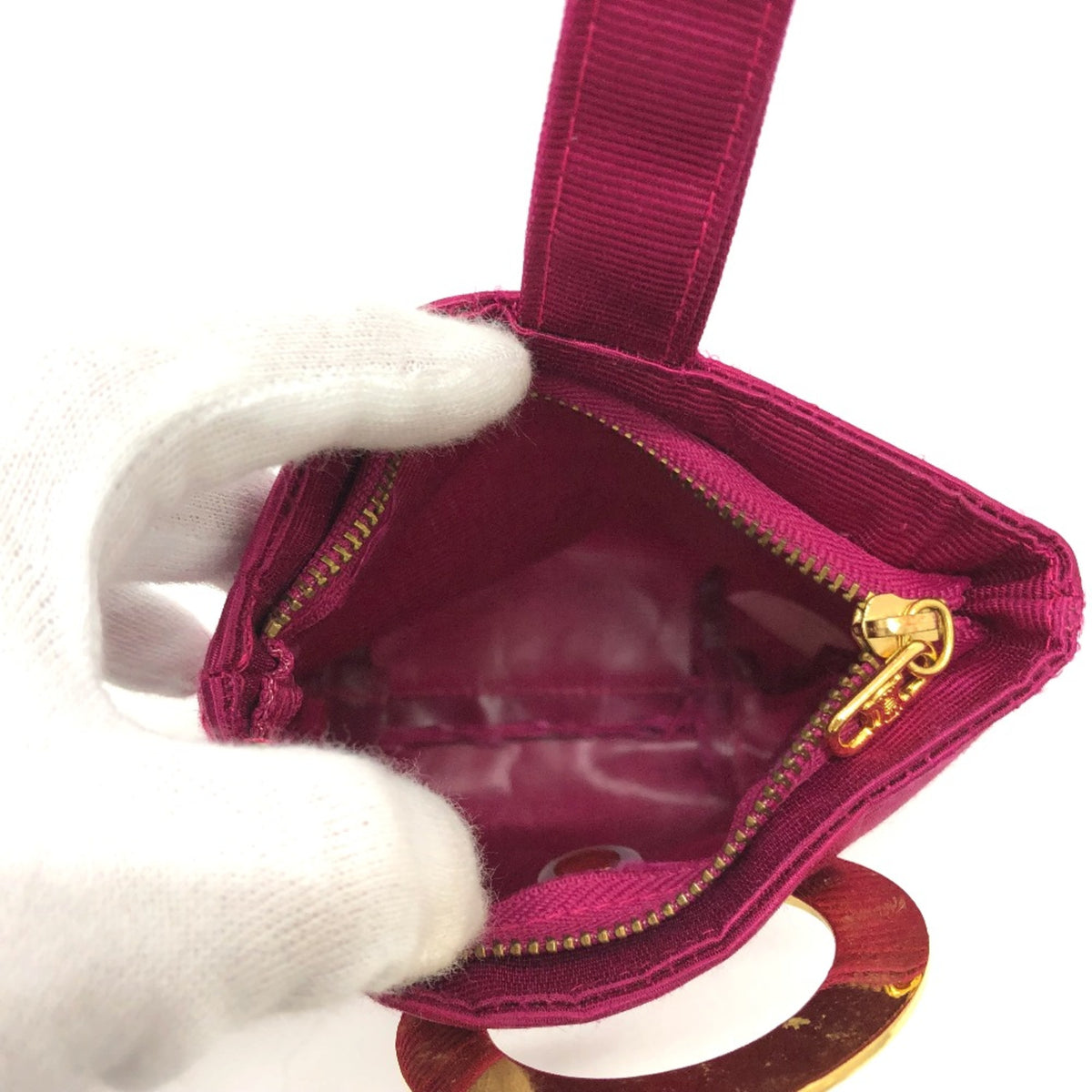 Celine Pink Cloth Pouch (Pre-Owned)