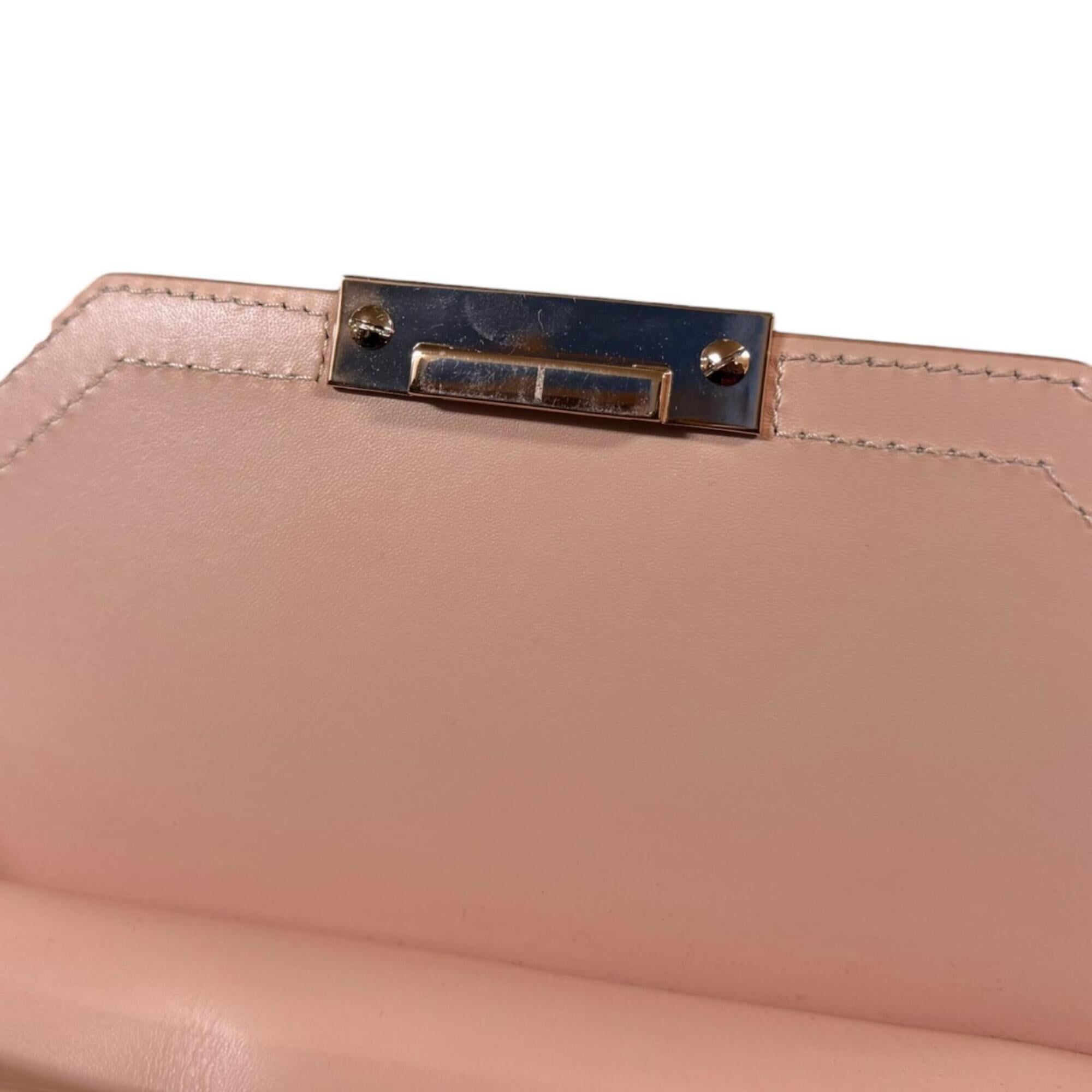 Alexander Wang Pink Pink Beige Leather Shoulder Bag (Pre-Owned)