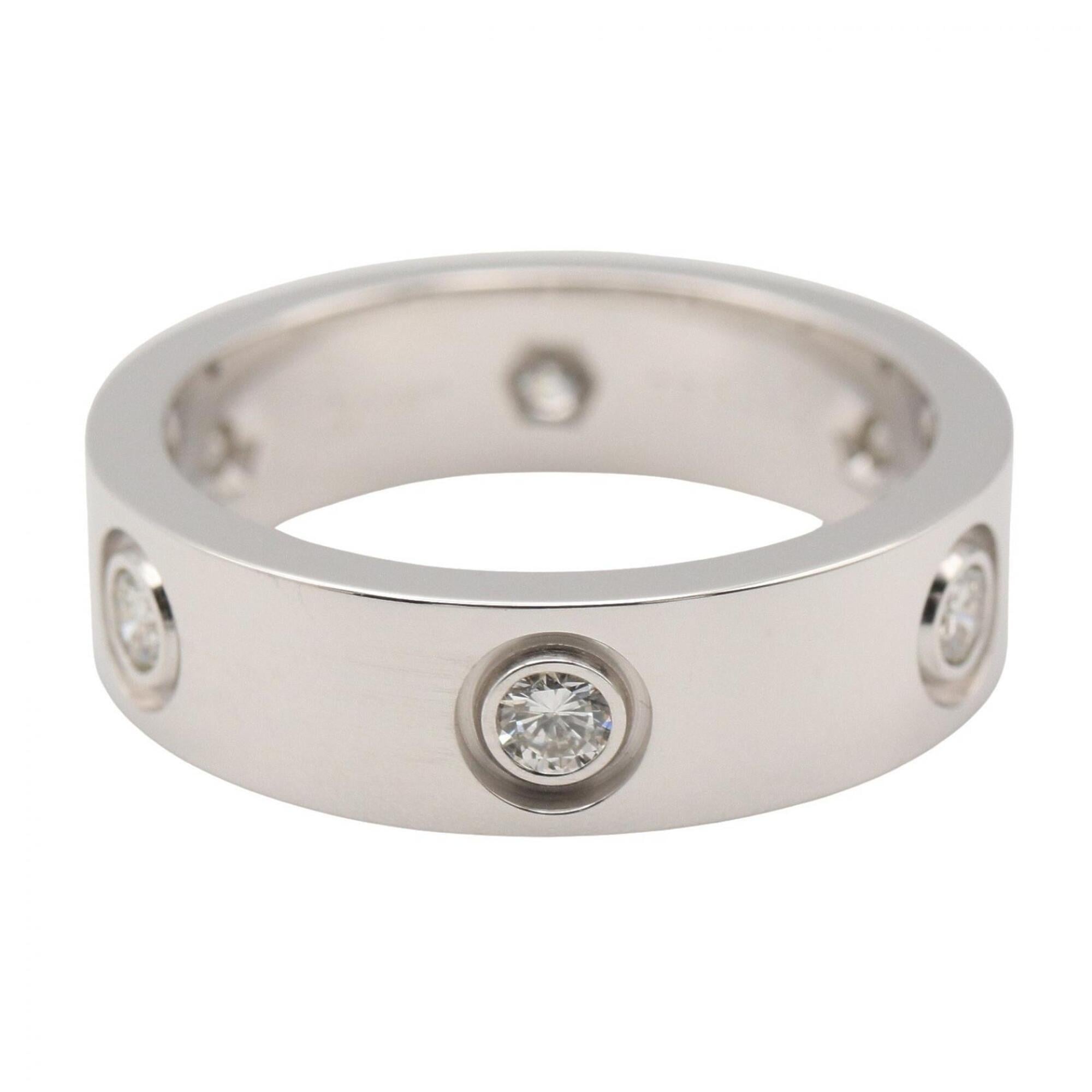 Cartier White Gold White Gold (18K) Band Ring (Pre-Owned)