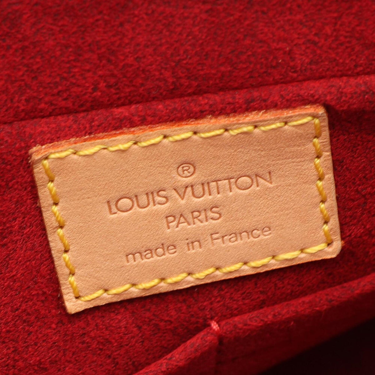 Louis Vuitton Brown Pvc Leather Handbag Shoulder Bag (Pre-Owned)
