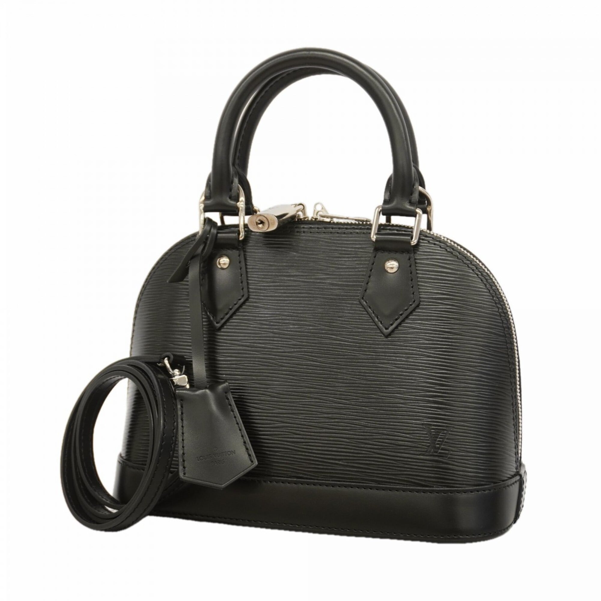 Louis Vuitton Noir Handbag (Pre-Owned)