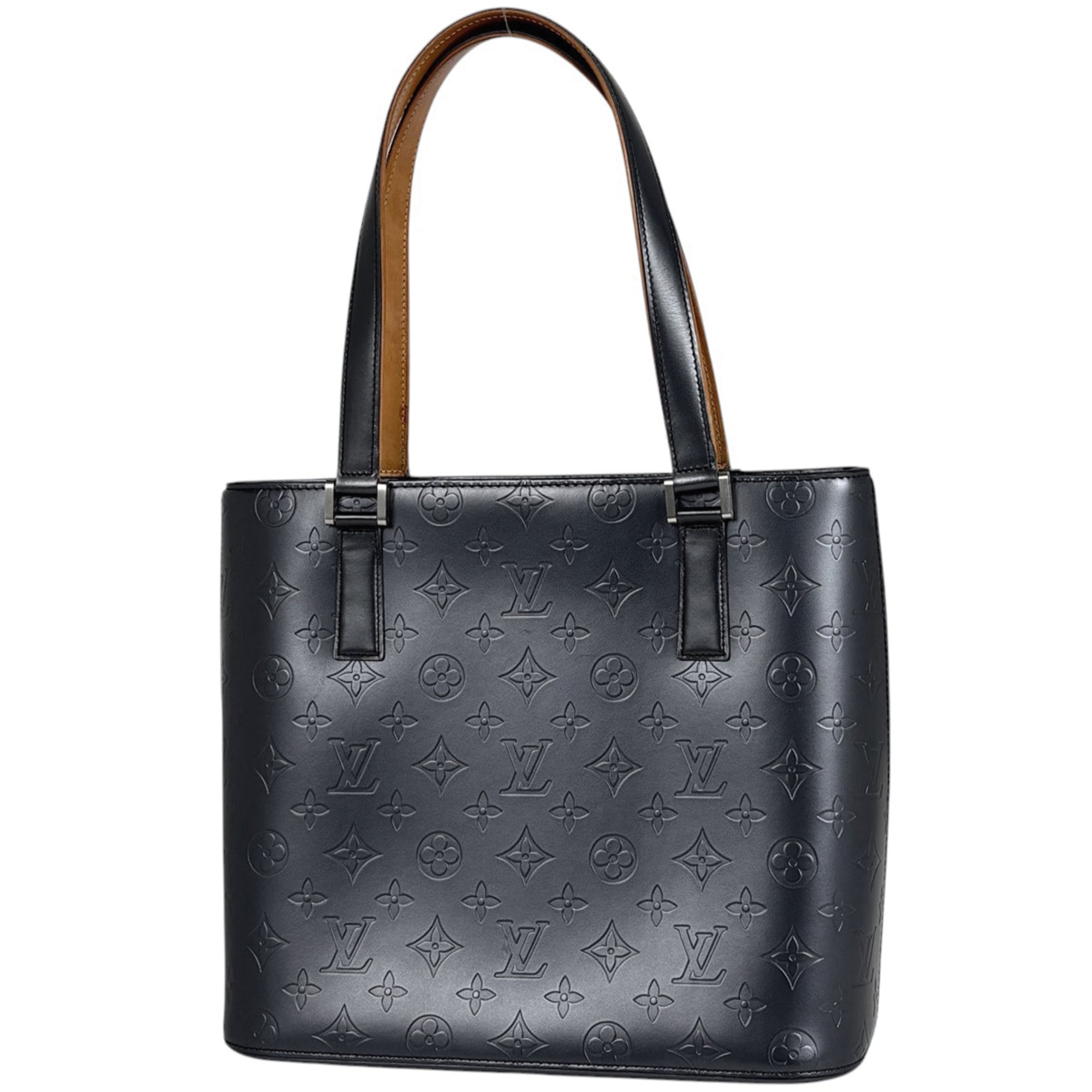 Louis Vuitton Monogram Mat Blue Monogram Mat Tote Bag (Pre-Owned)
