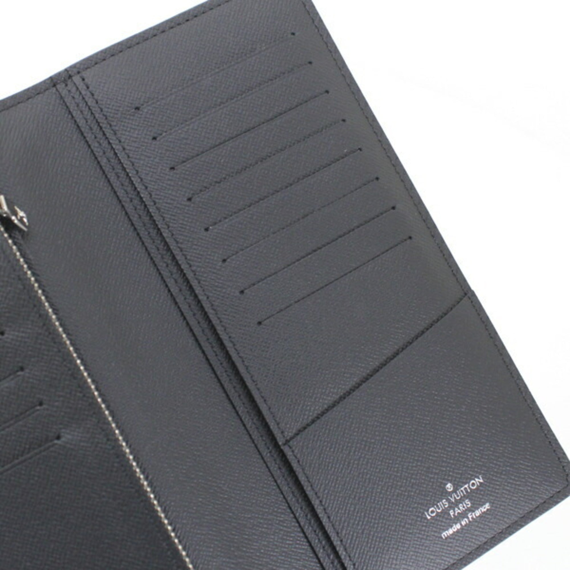 Louis Vuitton Ardoise Taiga Leather Wallet (Bi-Fold) (Pre-Owned)