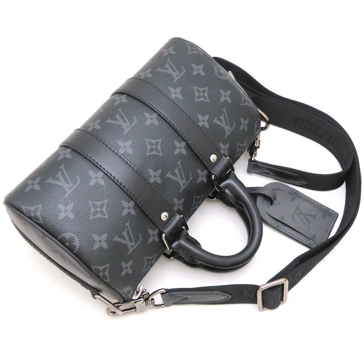 Louis Vuitton Monogram Eclipse Noir Monogram Eclipse Shoulder Bag (Pre-Owned)
