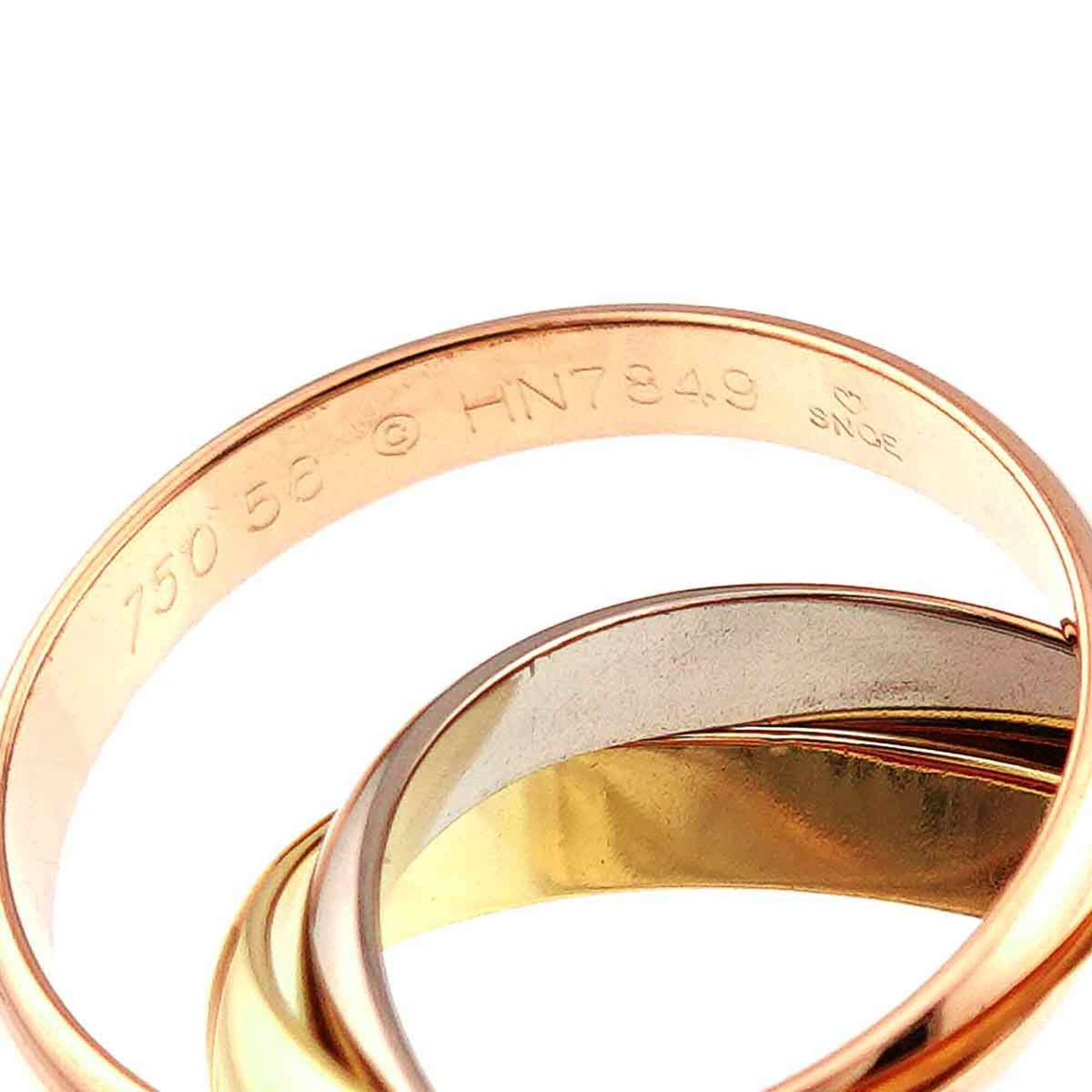 Cartier Yellow Gold (18K) Pink Gold (18K) White Gold (18K) Band Ring (Pre-Owned)