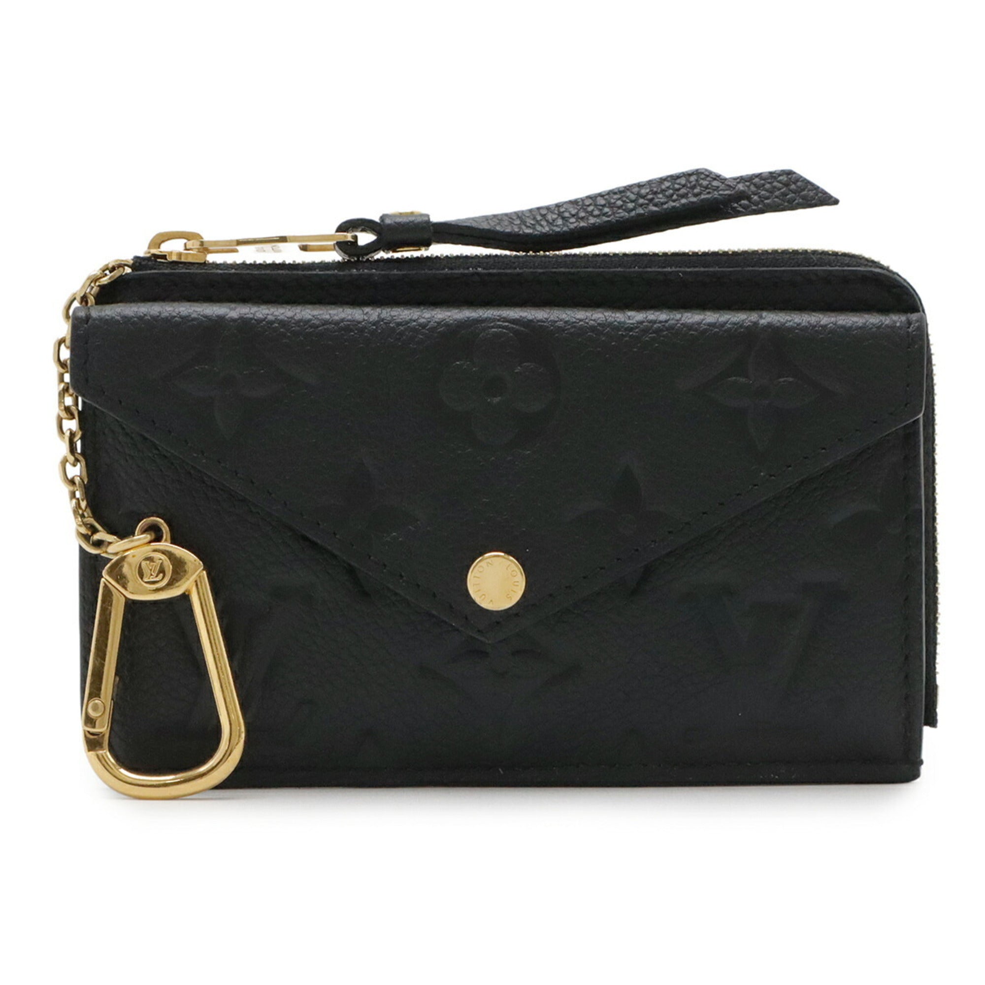 Louis Vuitton Black Noir Monogram Empreinte Coin Purse/Coin Case (Pre-Owned)