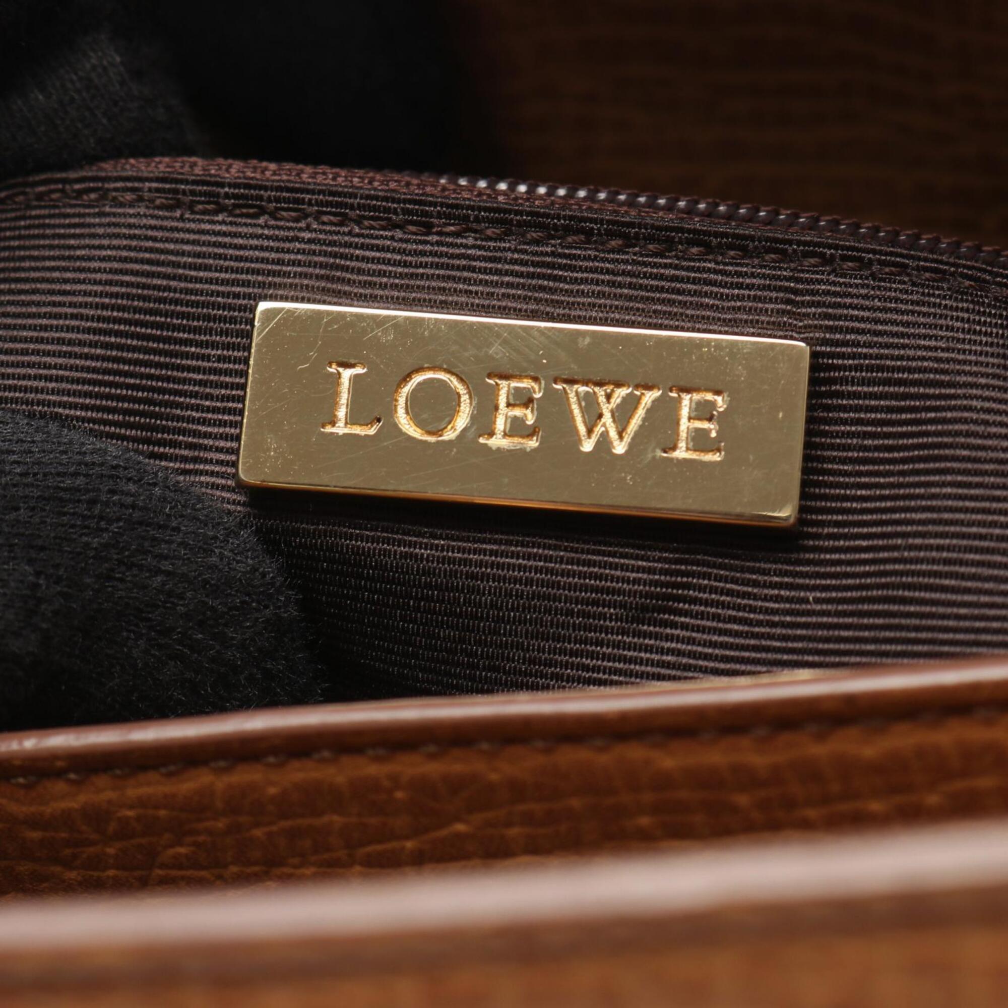 Loewe Beige Leather Handbag (Pre-Owned)