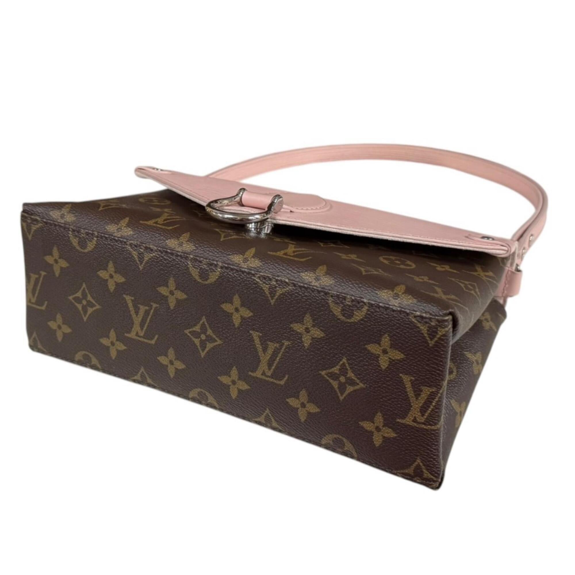 Louis Vuitton Monogram Brown Rose Ballerine Monogram Epi Leather Handbag Shoulder Bag (Pre-Owned)