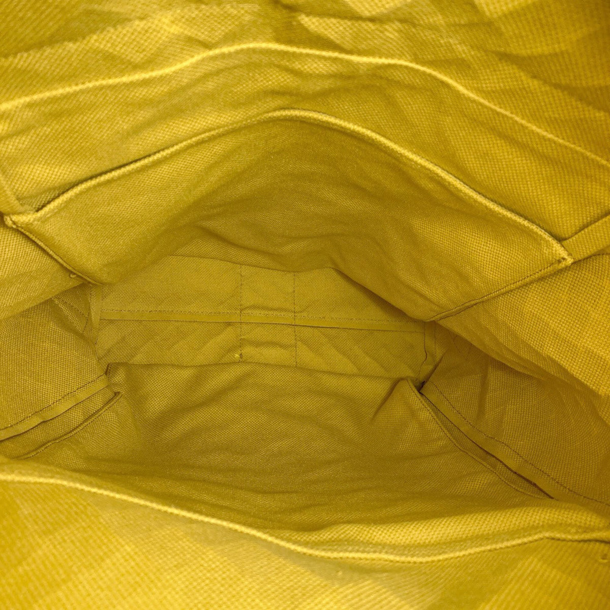 Bottega Veneta Yellow Rubber Backpack (Pre-Owned)
