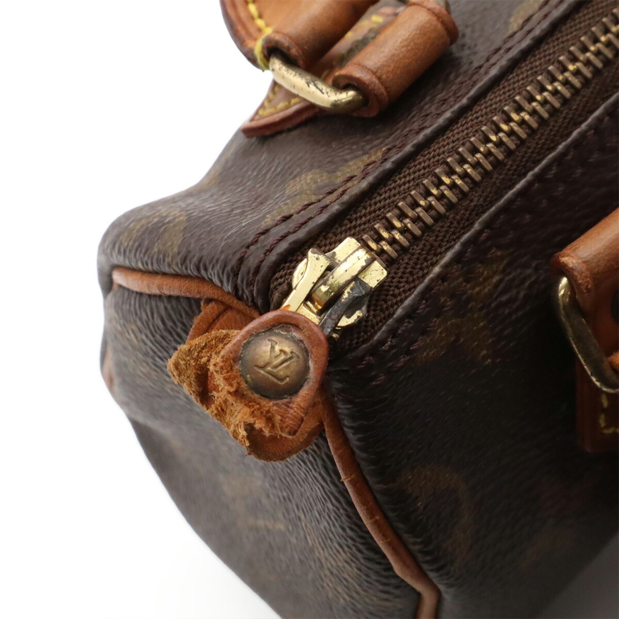 Louis Vuitton Brown Monogram Monogram Handbag Pouch (Pre-Owned)
