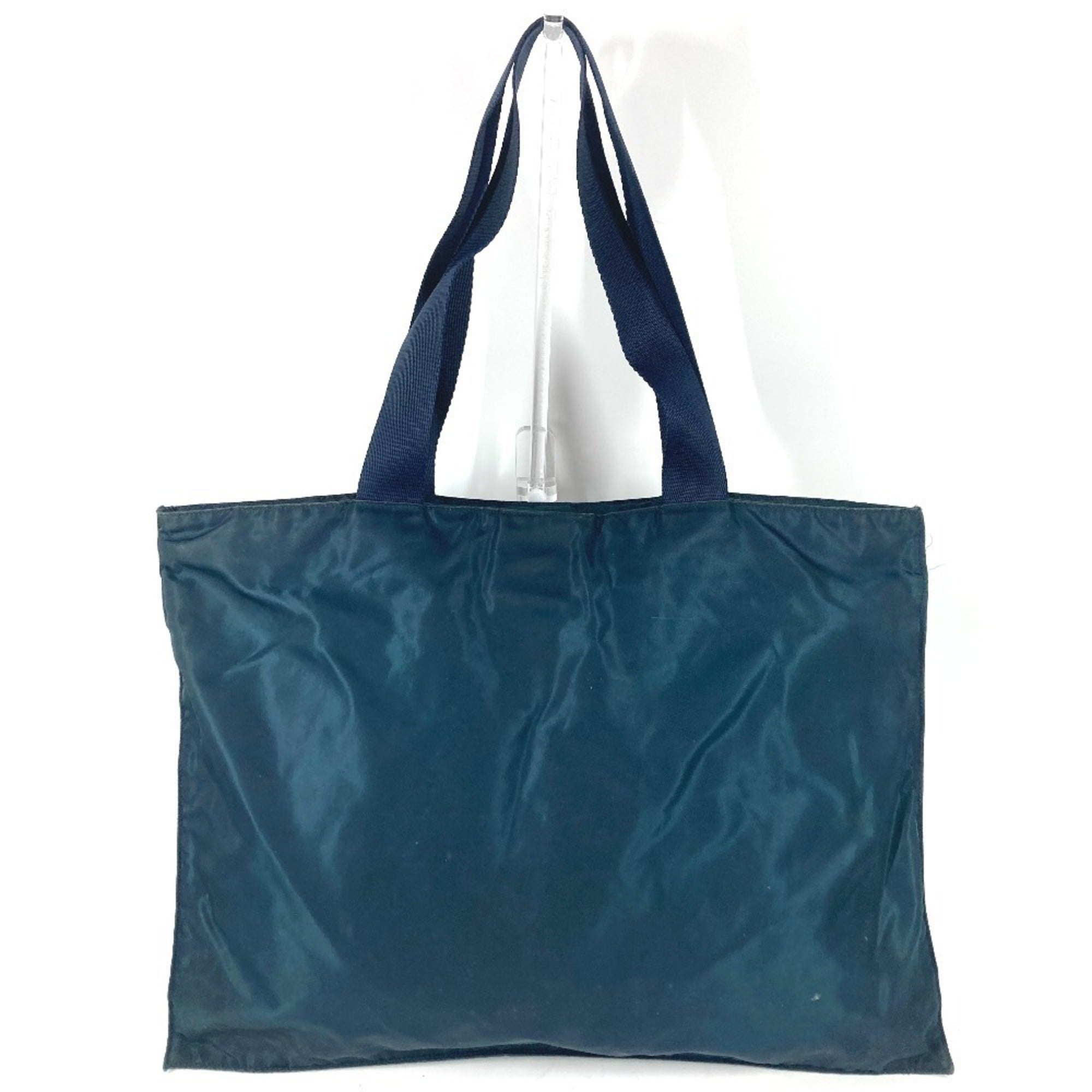 Prada Blue Nylon Shoulder Bag (Pre-Owned)