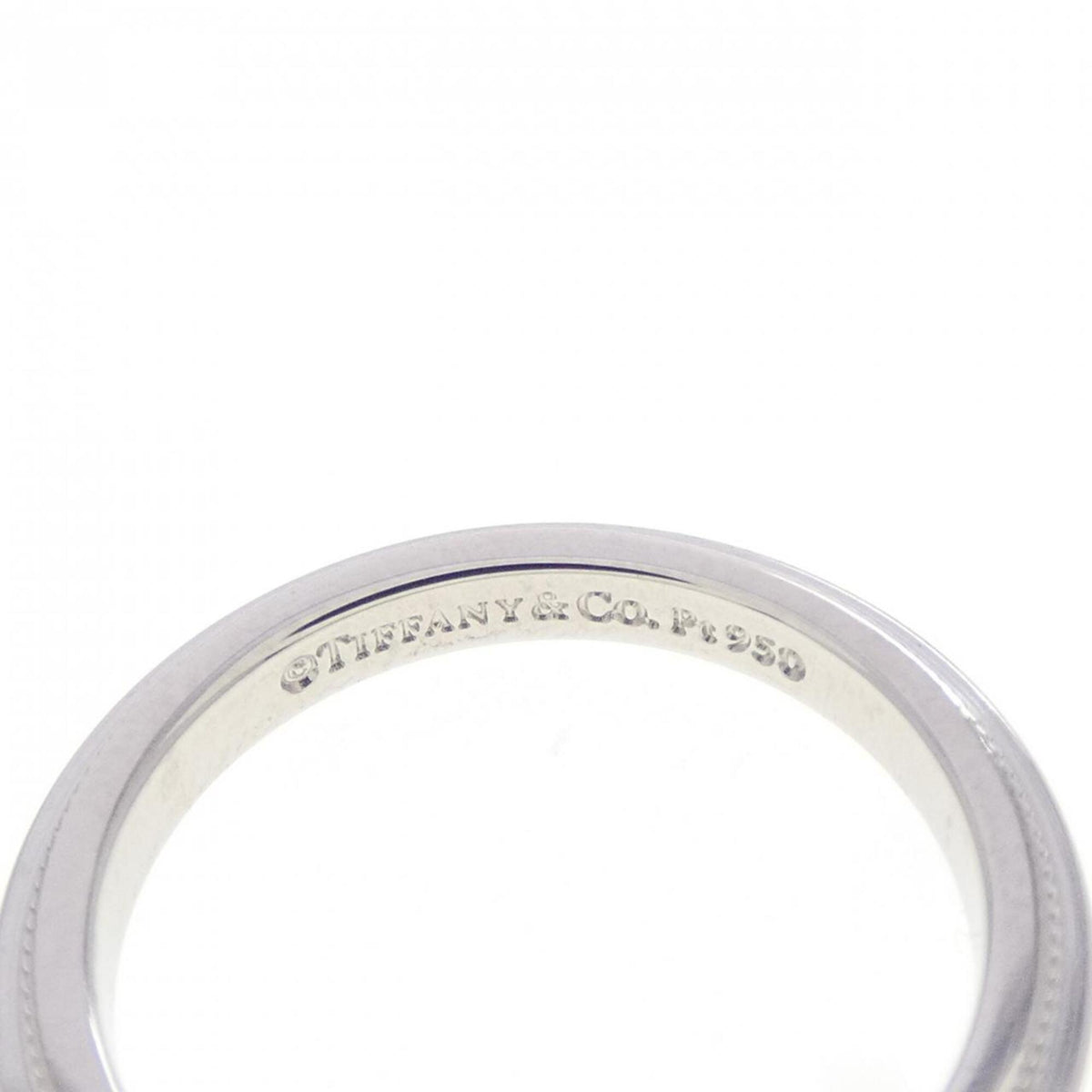 Tiffany Platinum 950 Band Ring (Pre-Owned)