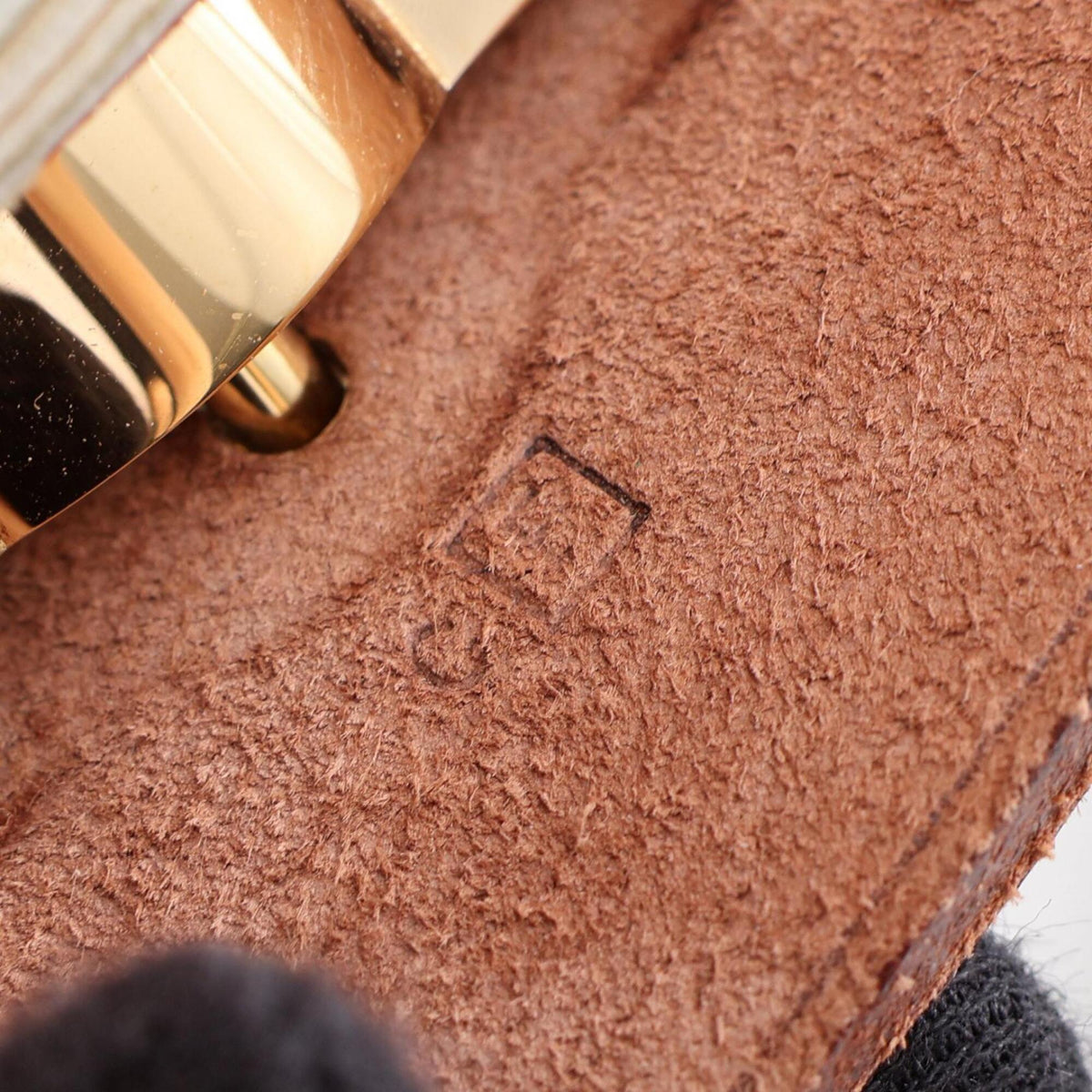 Hermes Brown Multi-Color Vibrato Leather Handbag (Pre-Owned)