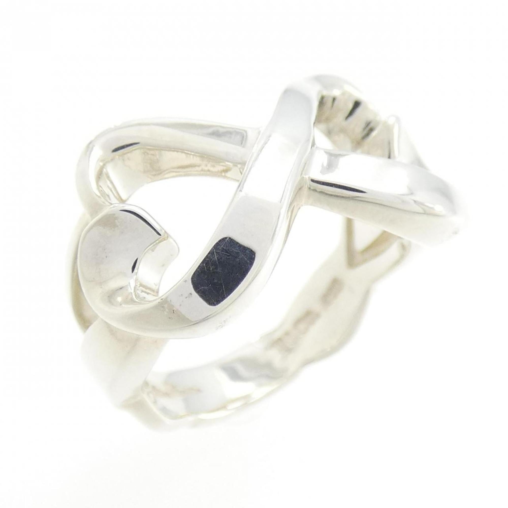 Tiffany Silver 925 Band Ring (Pre-Owned)