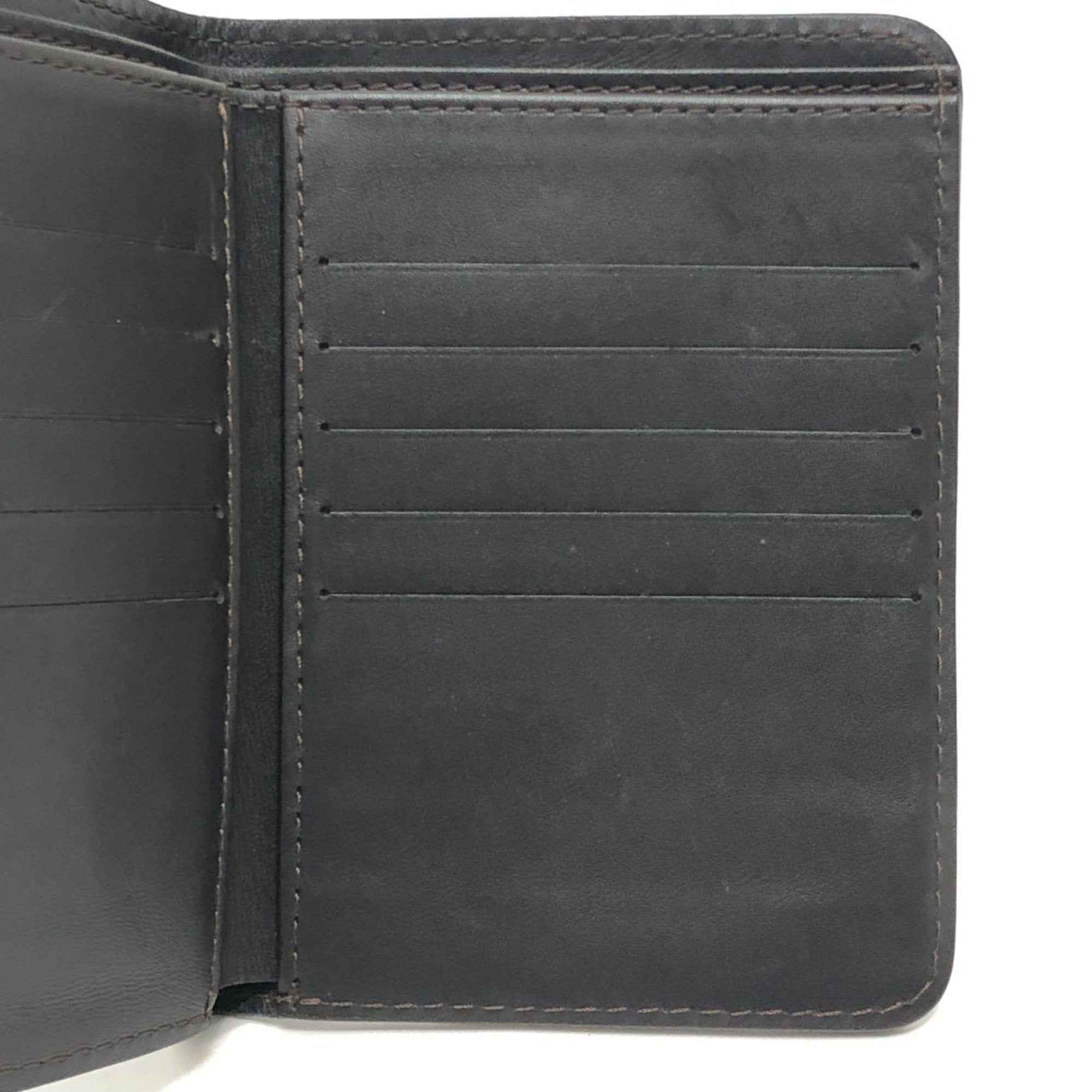 Louis Vuitton Coffee Utah Leather Coin Purse/Coin Case (Pre-Owned)