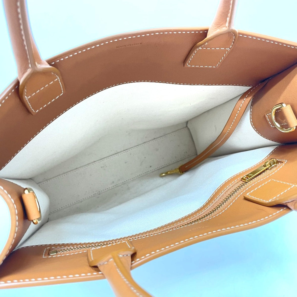 Celine White Leather Shoulder Bag (Pre-Owned)