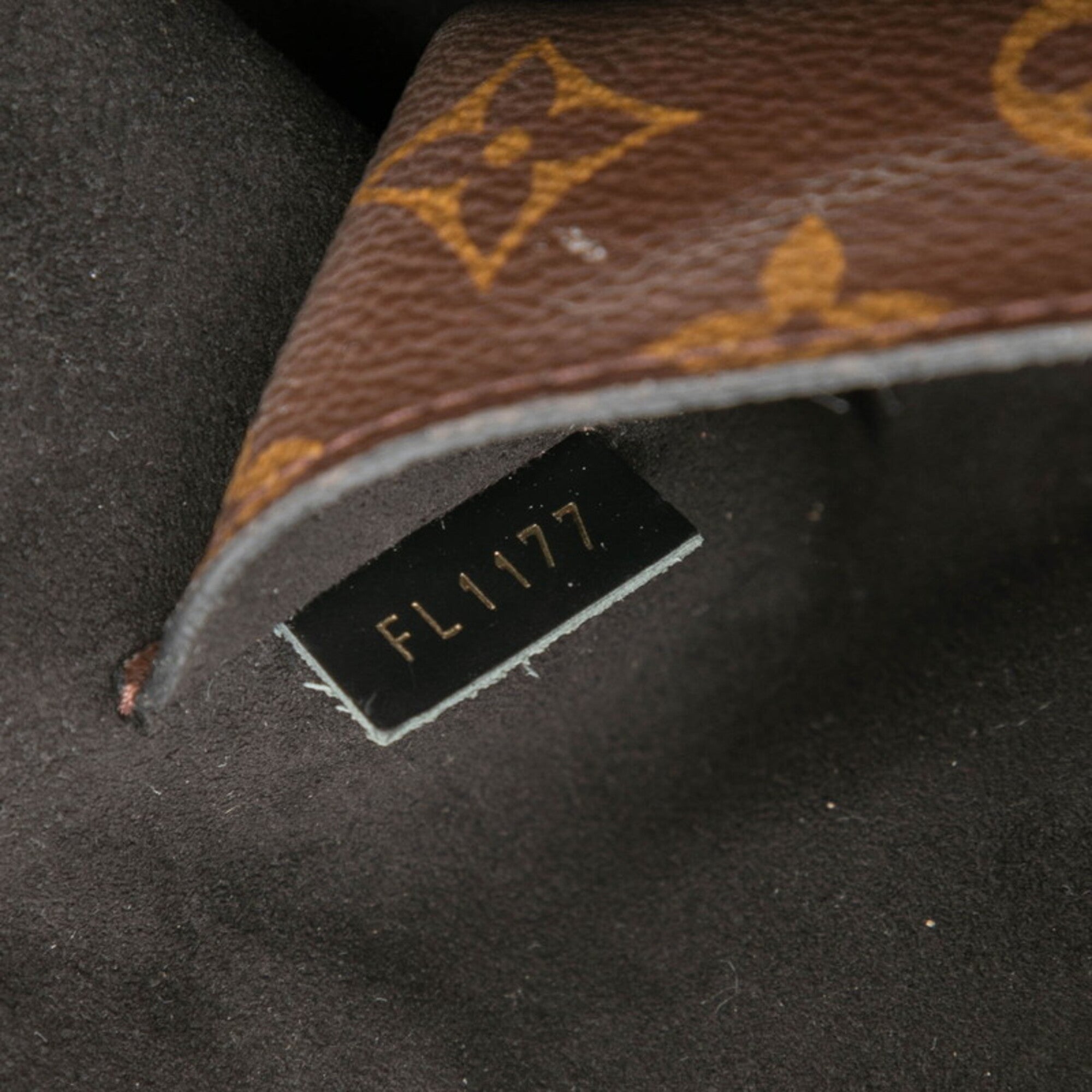 Louis Vuitton Black Brown Monogram Monogram Handbag Shoulder Bag (Pre-Owned)