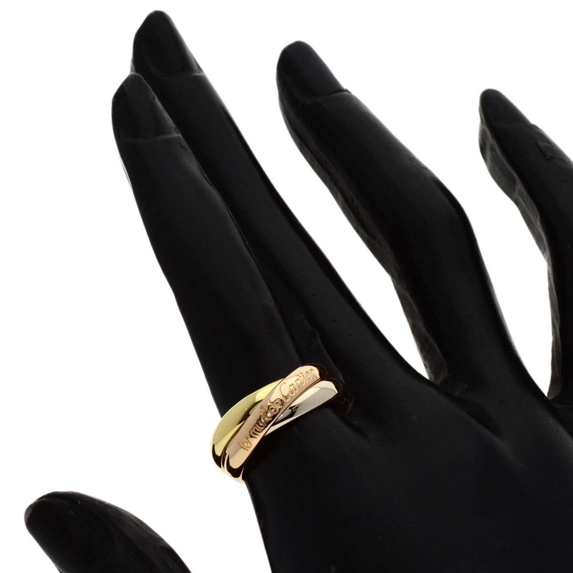 Cartier Yellow Gold (18K) Pink Gold (18K) White Gold (18K) Band Ring (Pre-Owned)