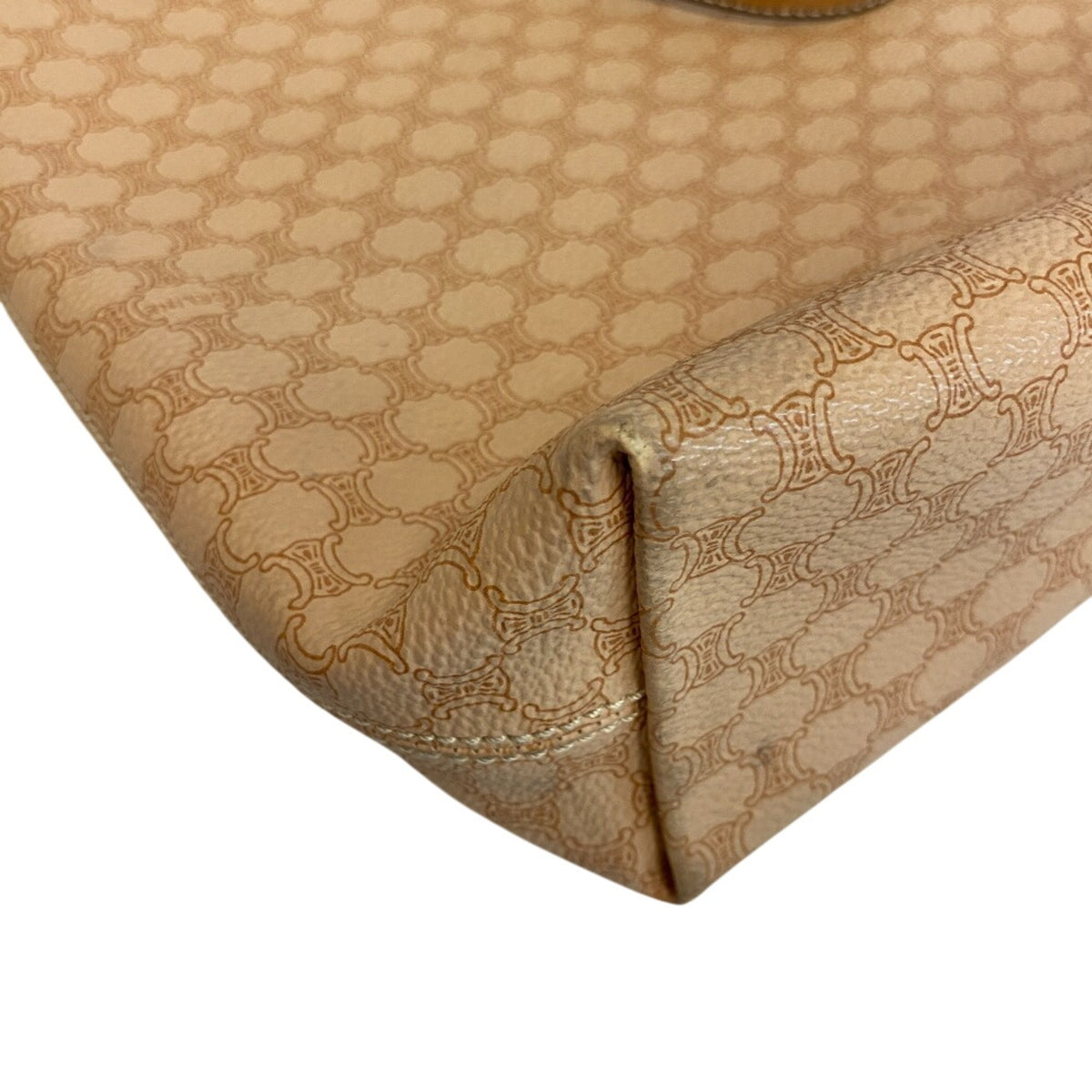 Celine Beige Pvc Tote Bag (Pre-Owned)