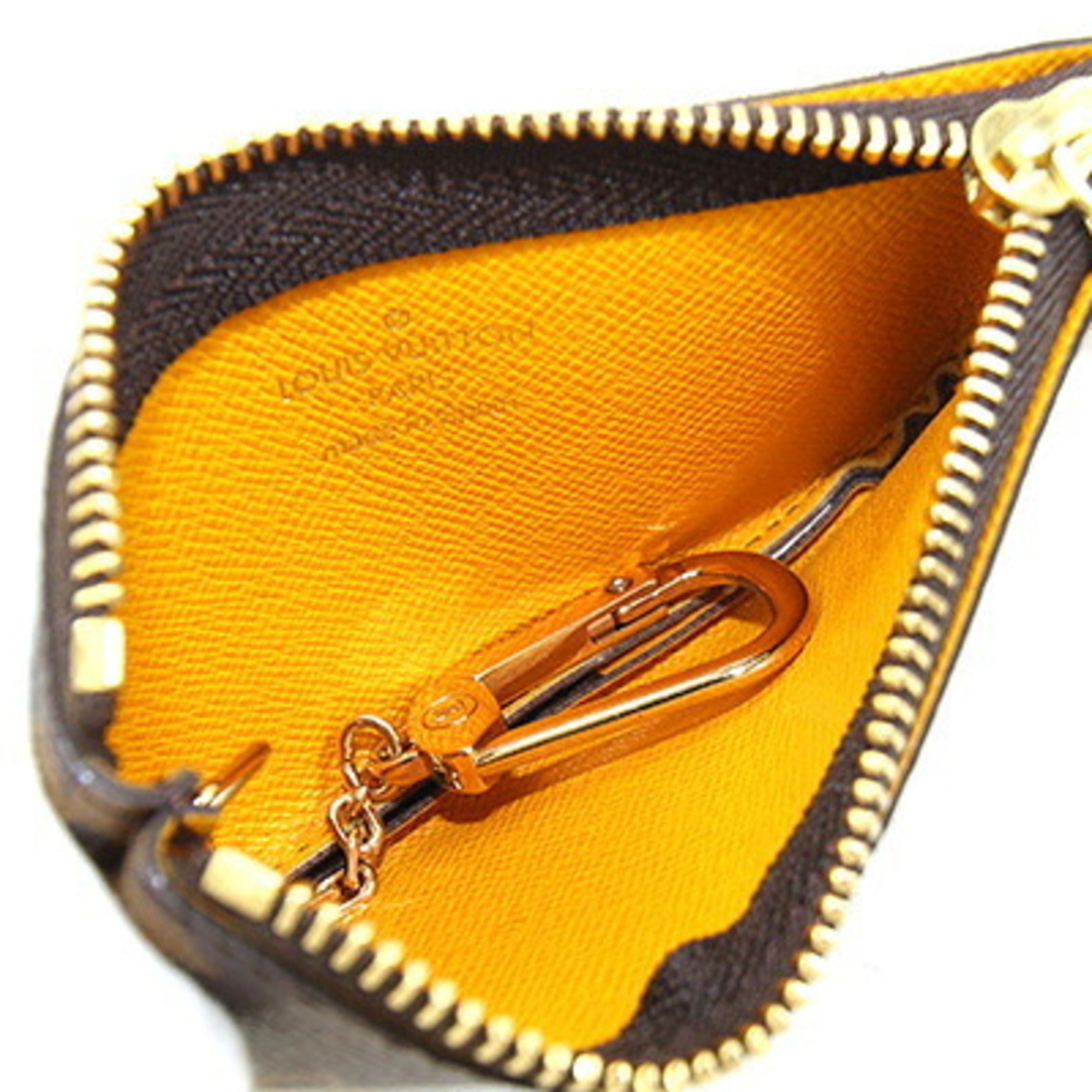 Louis Vuitton Jaune Monogram Monogram Groom Coin Purse/Coin Case (Pre-Owned)