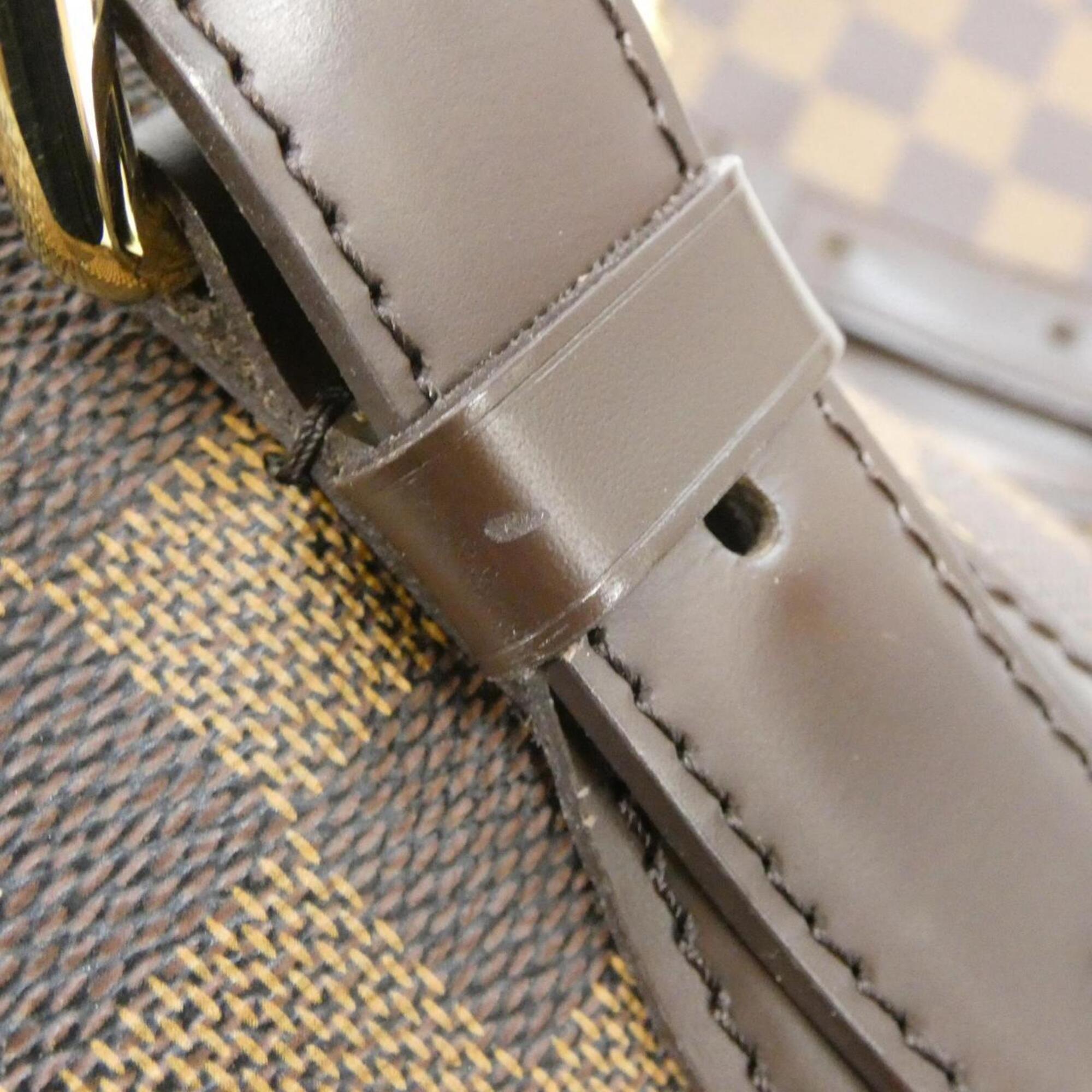 Louis Vuitton Damier Damier Canvas Ebene Damier Canvas Handbag (Pre-Owned)