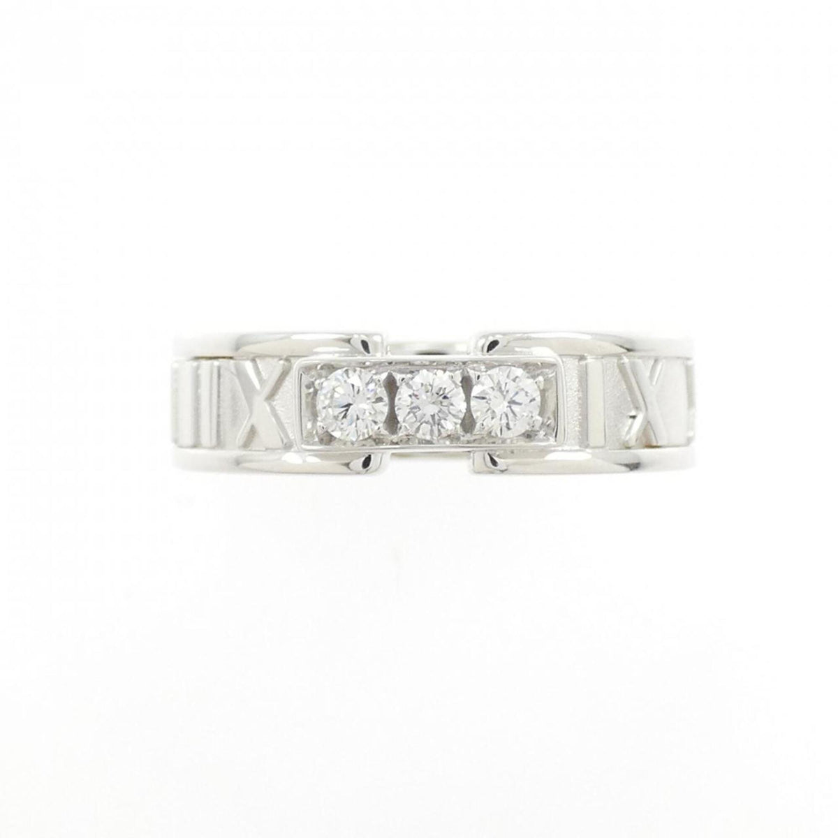 Tiffany White Gold (18K) Band Ring (Pre-Owned)