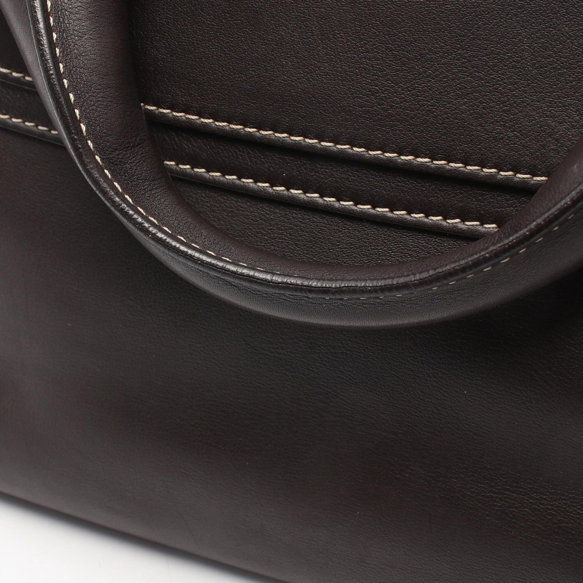 Celine Brown Leather Handbag (Pre-Owned)