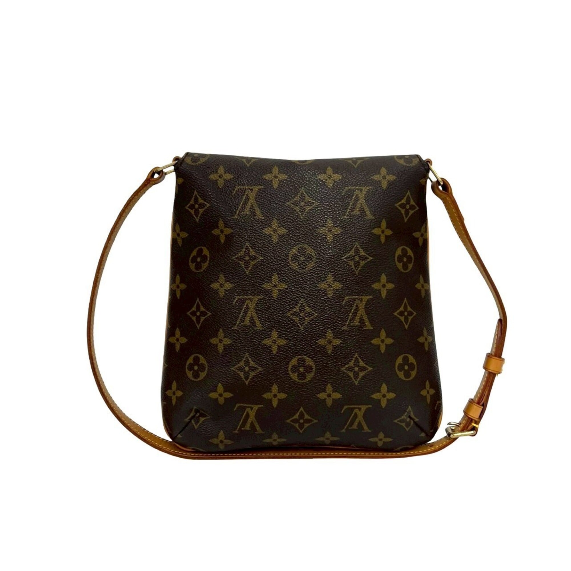 Louis Vuitton Brown Leather Pvc Shoulder Bag (Pre-Owned)