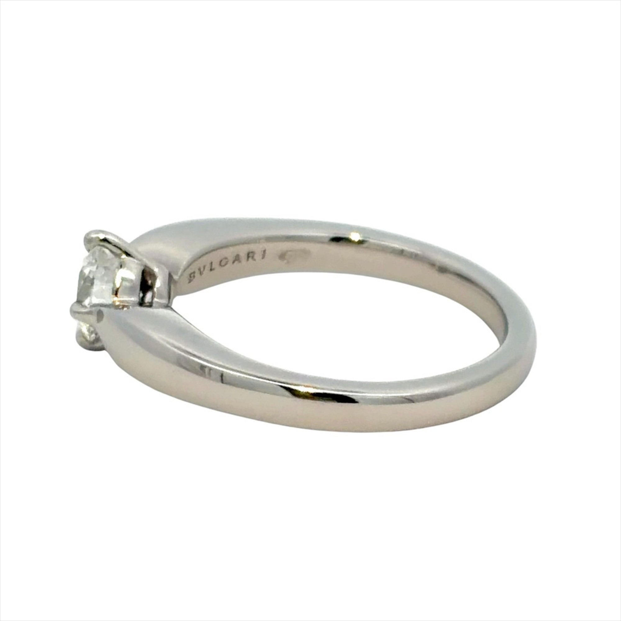 Bvlgari Platinum 950 Band Ring (Pre-Owned)