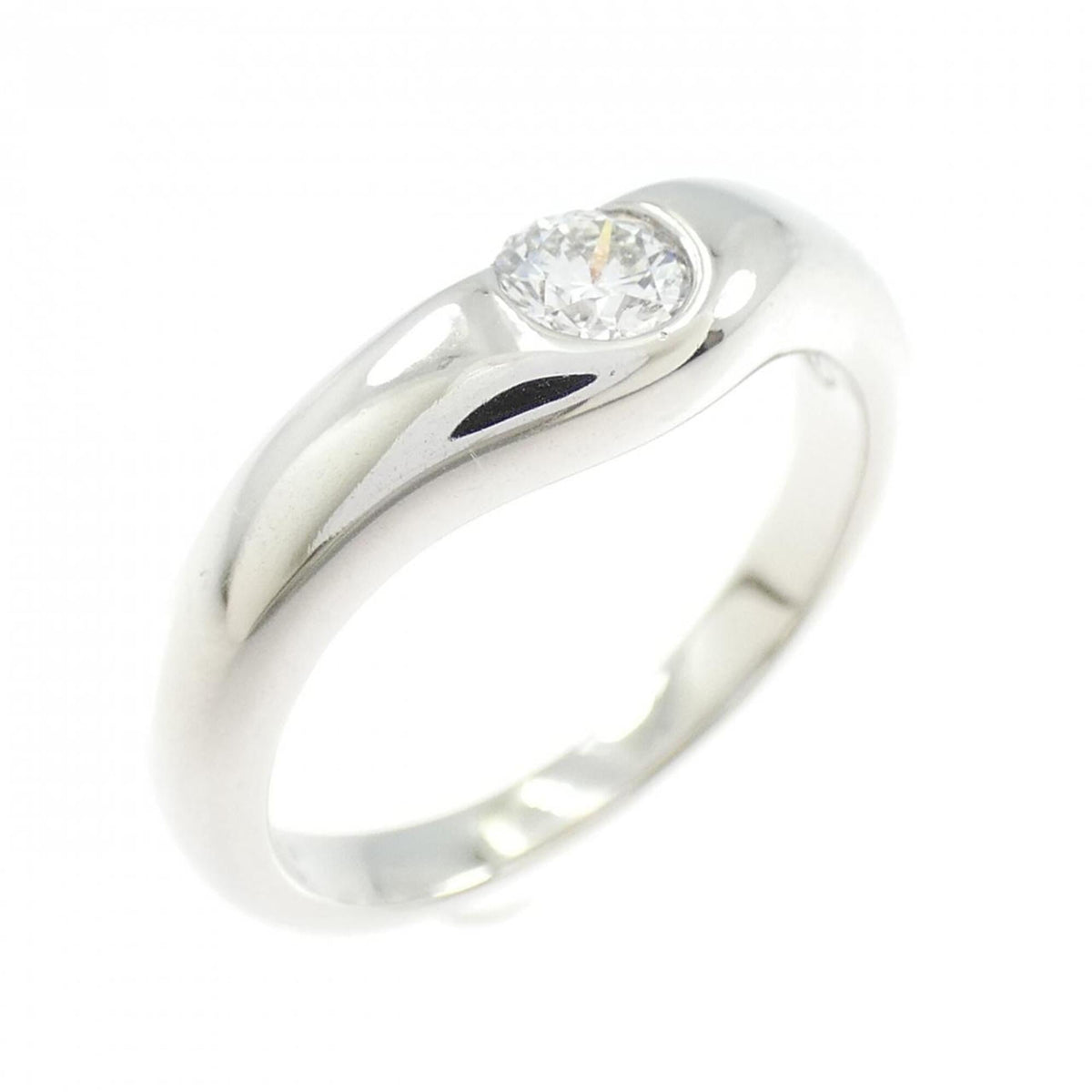 Tiffany Platinum 950 Band Ring (Pre-Owned)