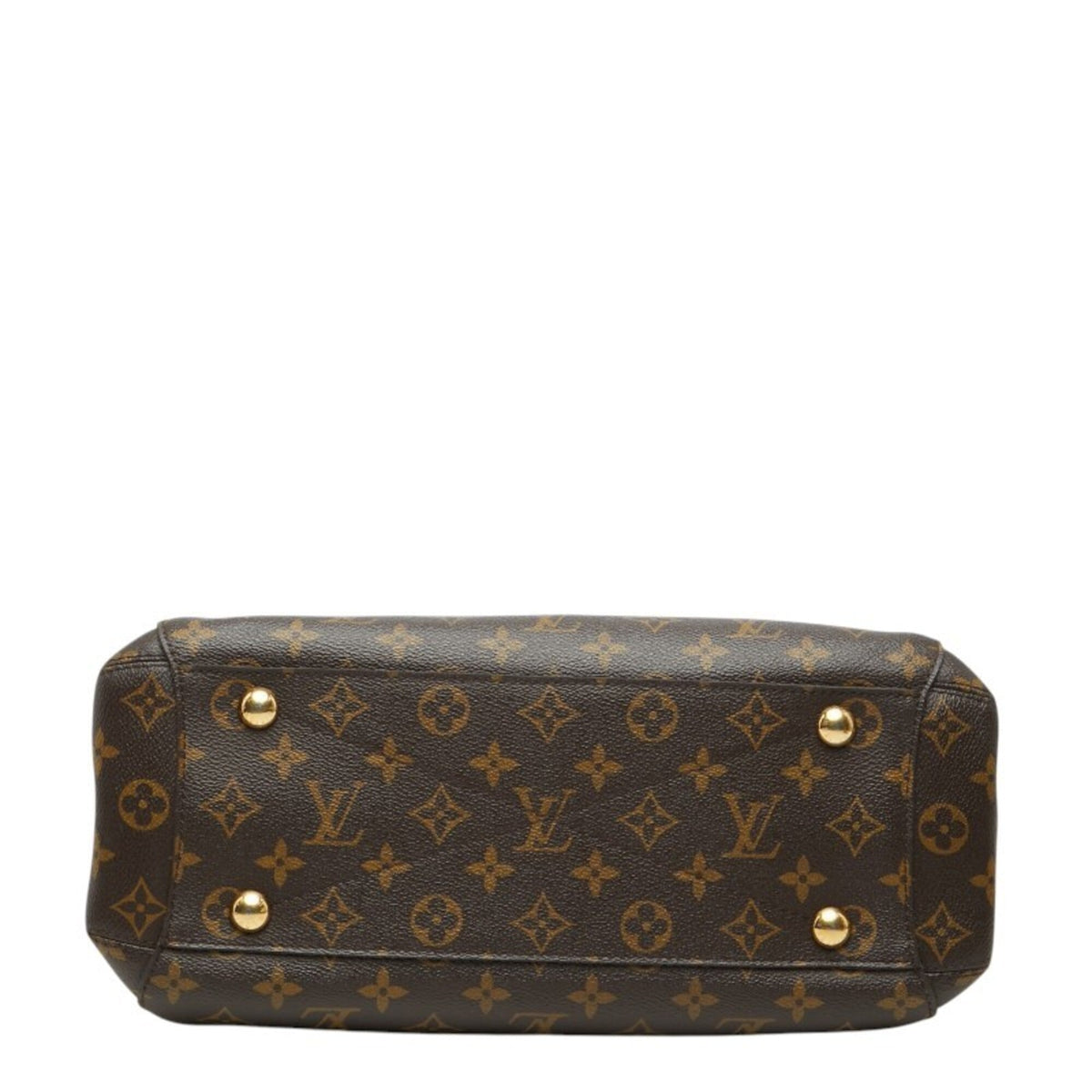 Louis Vuitton Brown Pvc Leather Handbag Shoulder Bag (Pre-Owned)