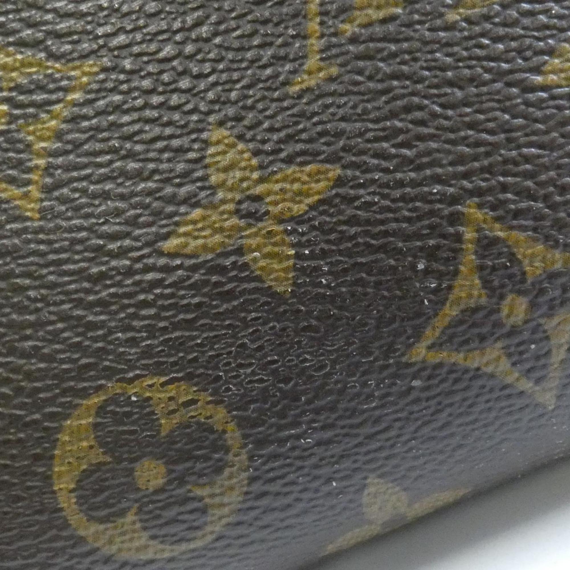 Louis Vuitton Brown Coated Canvas Shoulder Bag (Pre-Owned)