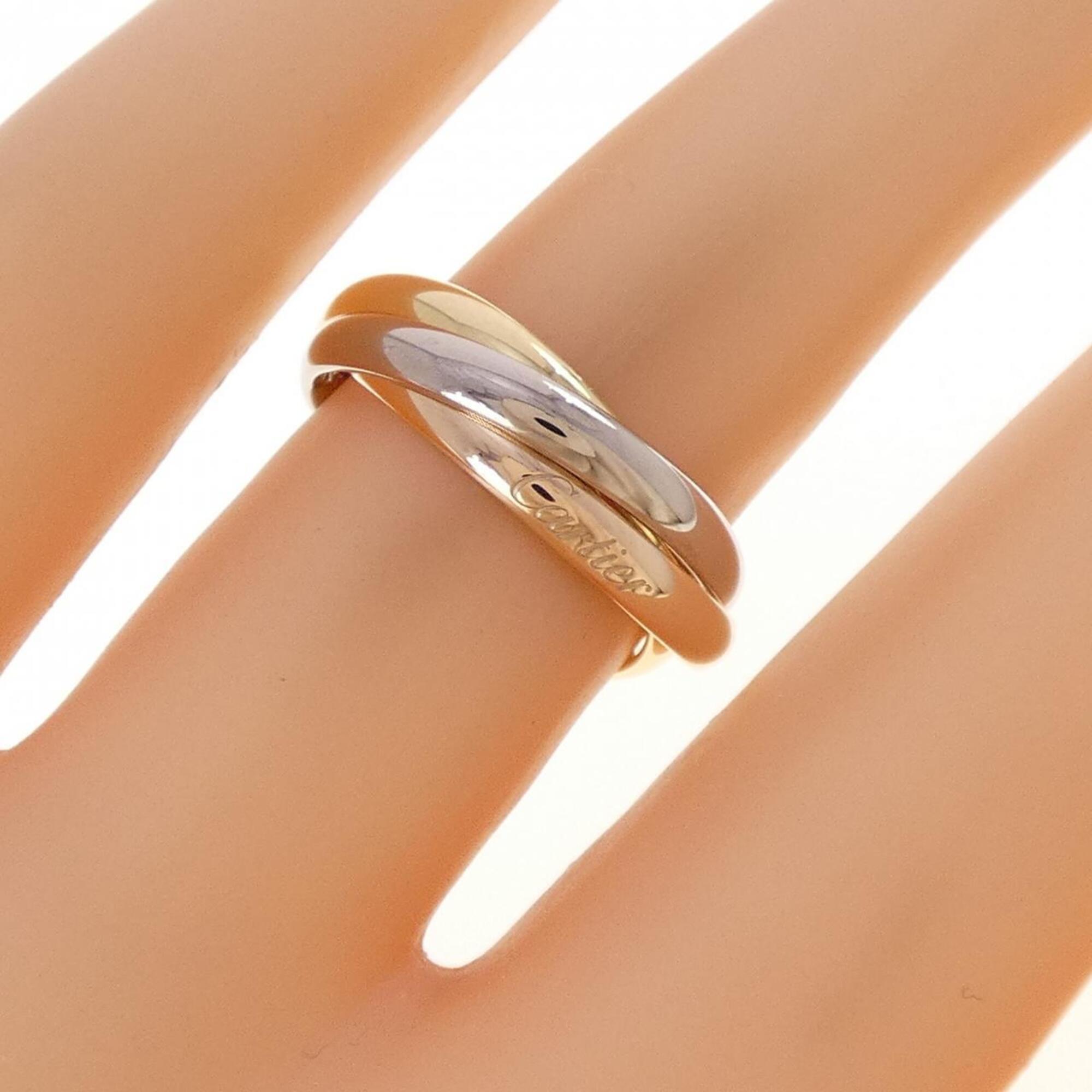 Cartier Yellow Gold (18K) Pink Gold (18K) White Gold (18K) Band Ring (Pre-Owned)