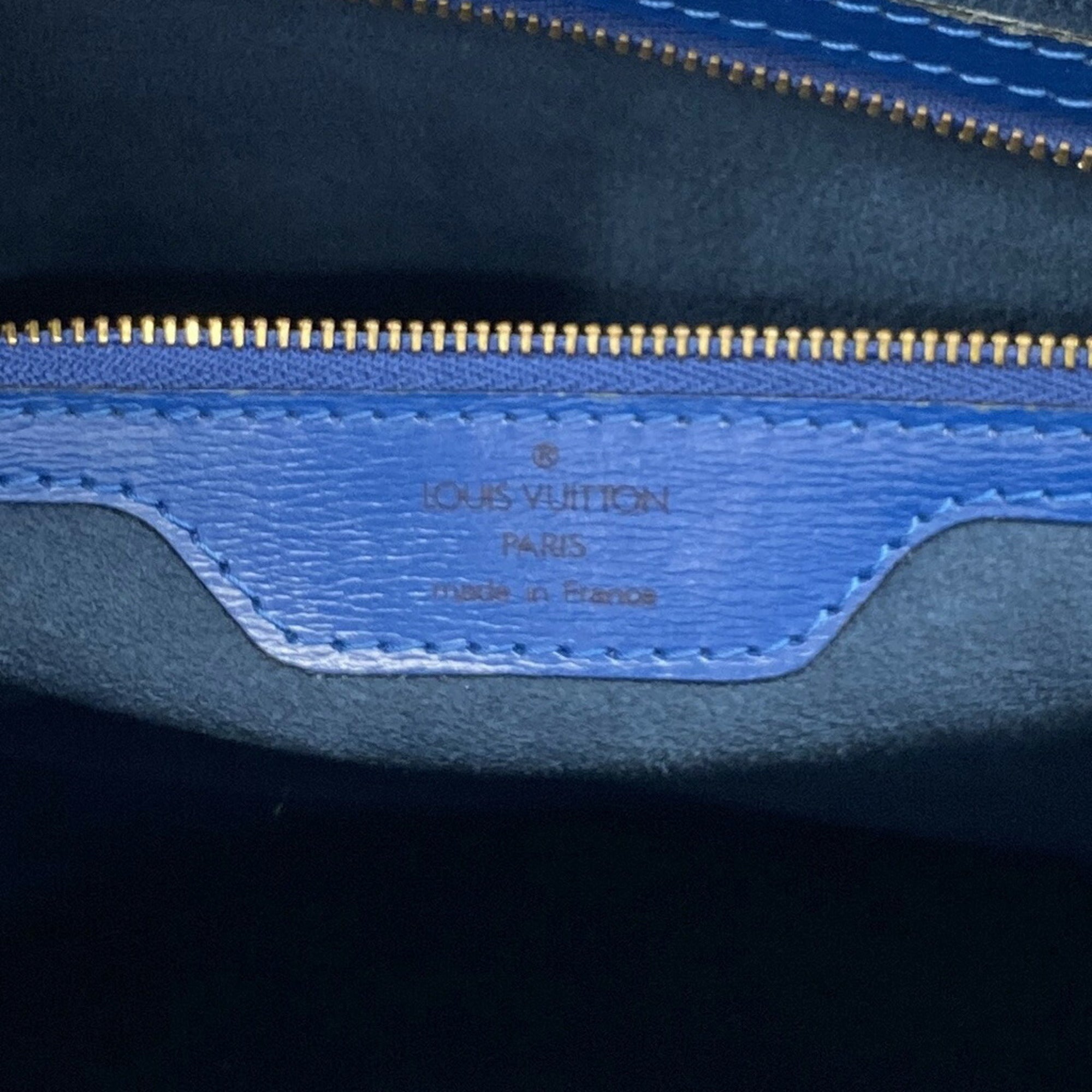 Louis Vuitton Toledo Blue Shoulder Bag (Pre-Owned)