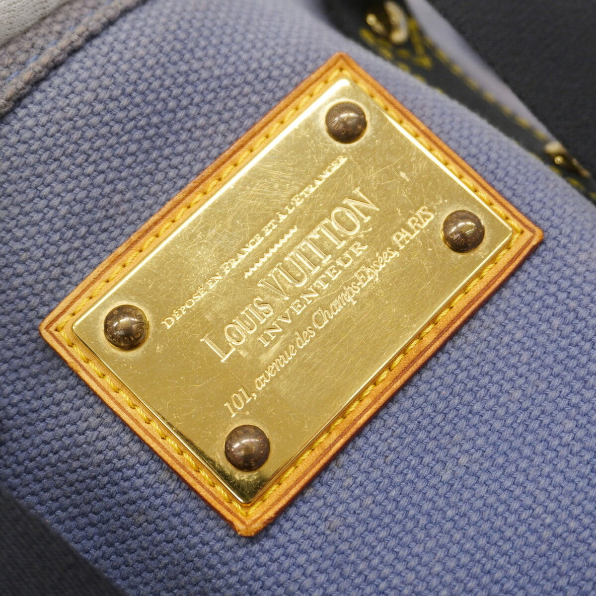 Louis Vuitton Blue Tote Bag (Pre-Owned)