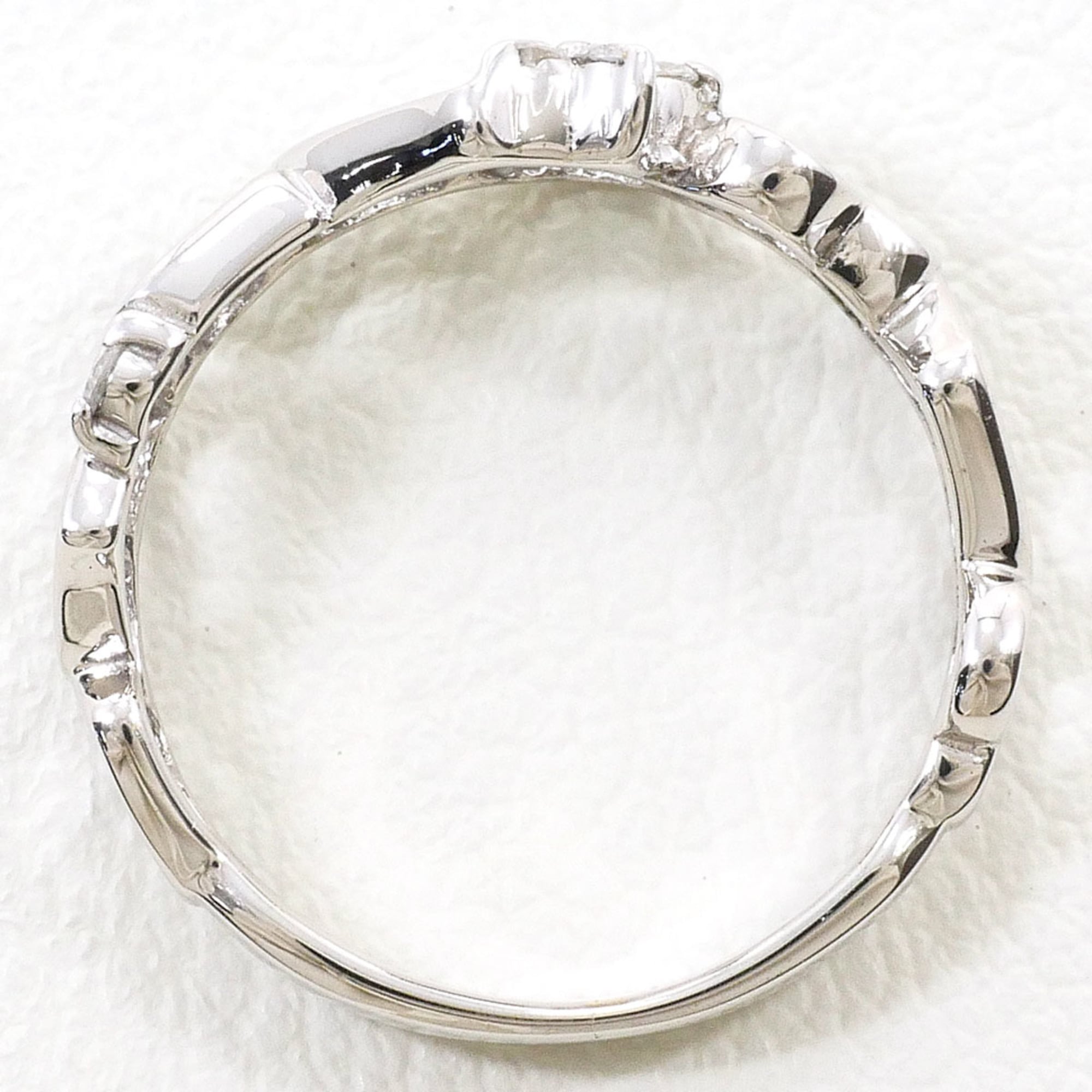 Unbranded White Gold White Gold (14K) Band Ring (Pre-Owned)