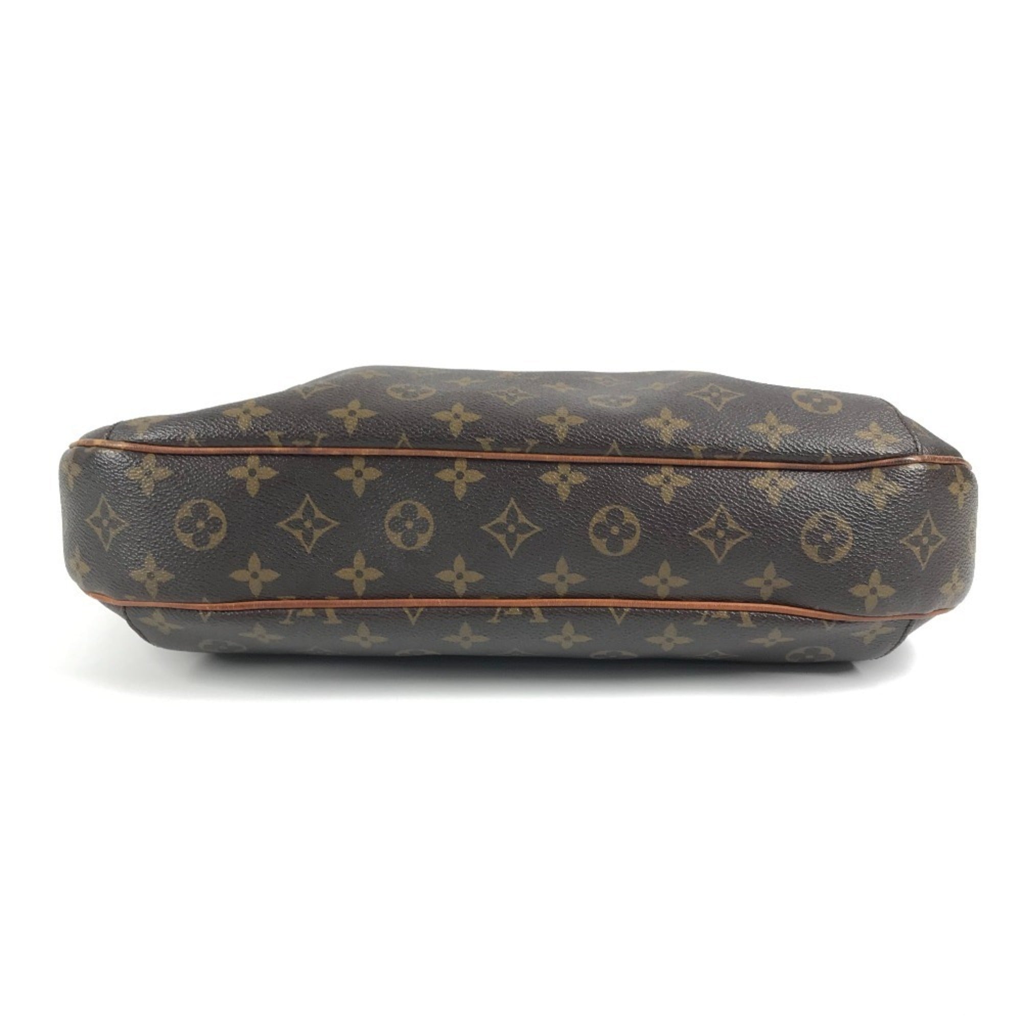 Louis Vuitton Brown Monogram Canvas Shoulder Bag (Pre-Owned)